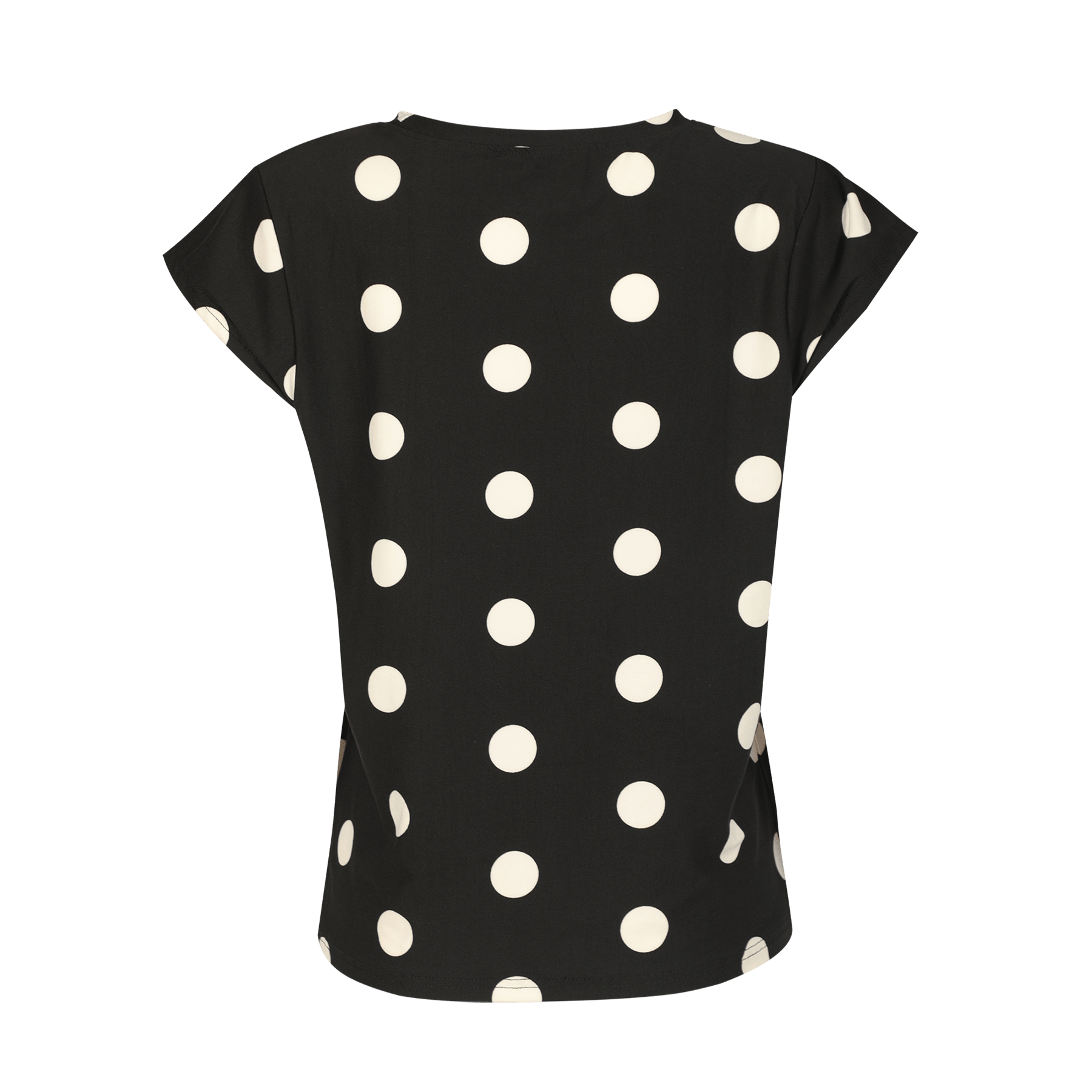 Liberté Alma U t-shirt black big dot - Online-Mode