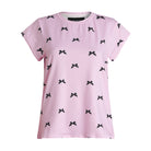 Liberté Alma U t - shirt pink bow - Online - Mode