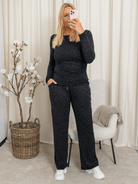 Liberté Alma wide pants black simili - Online - Mode