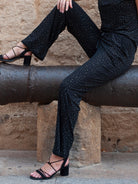 Liberté Alma wide pants black simili - Online - Mode