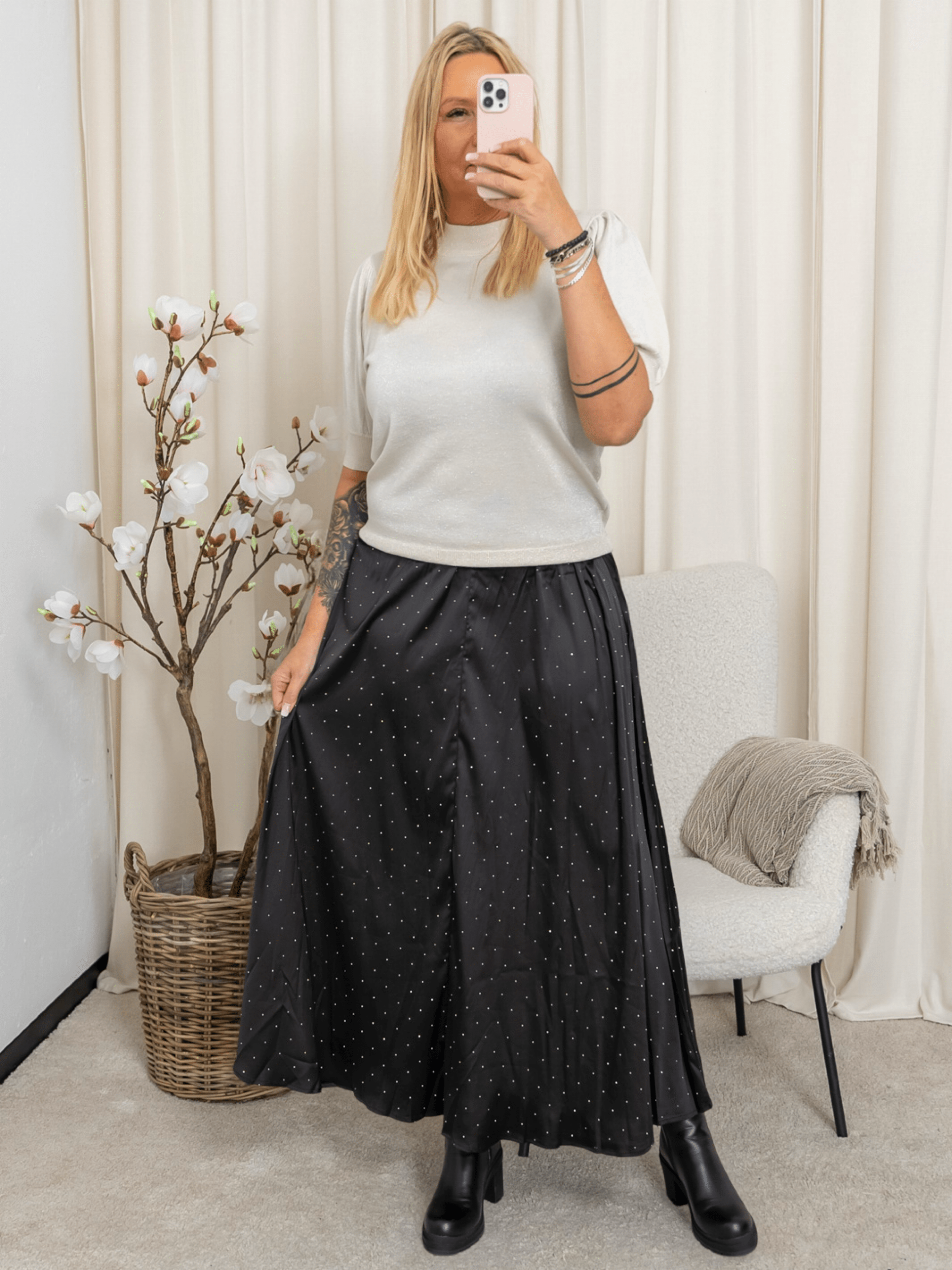 Liberté Ova skirt black diamond - Online - Mode