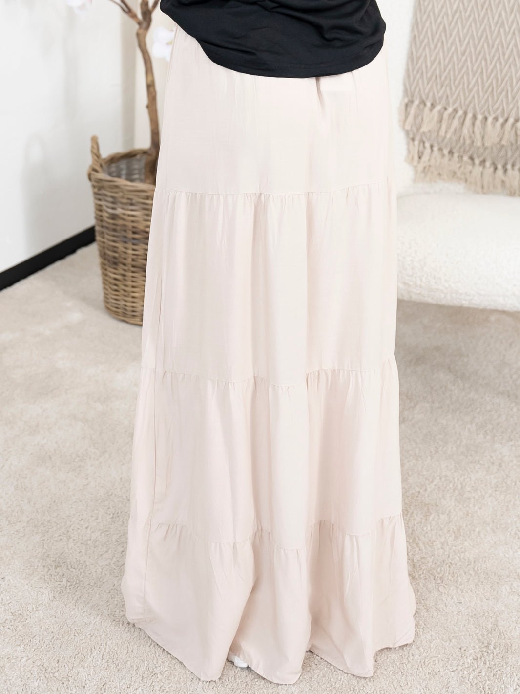 Linnea skirt beige - Online - Mode