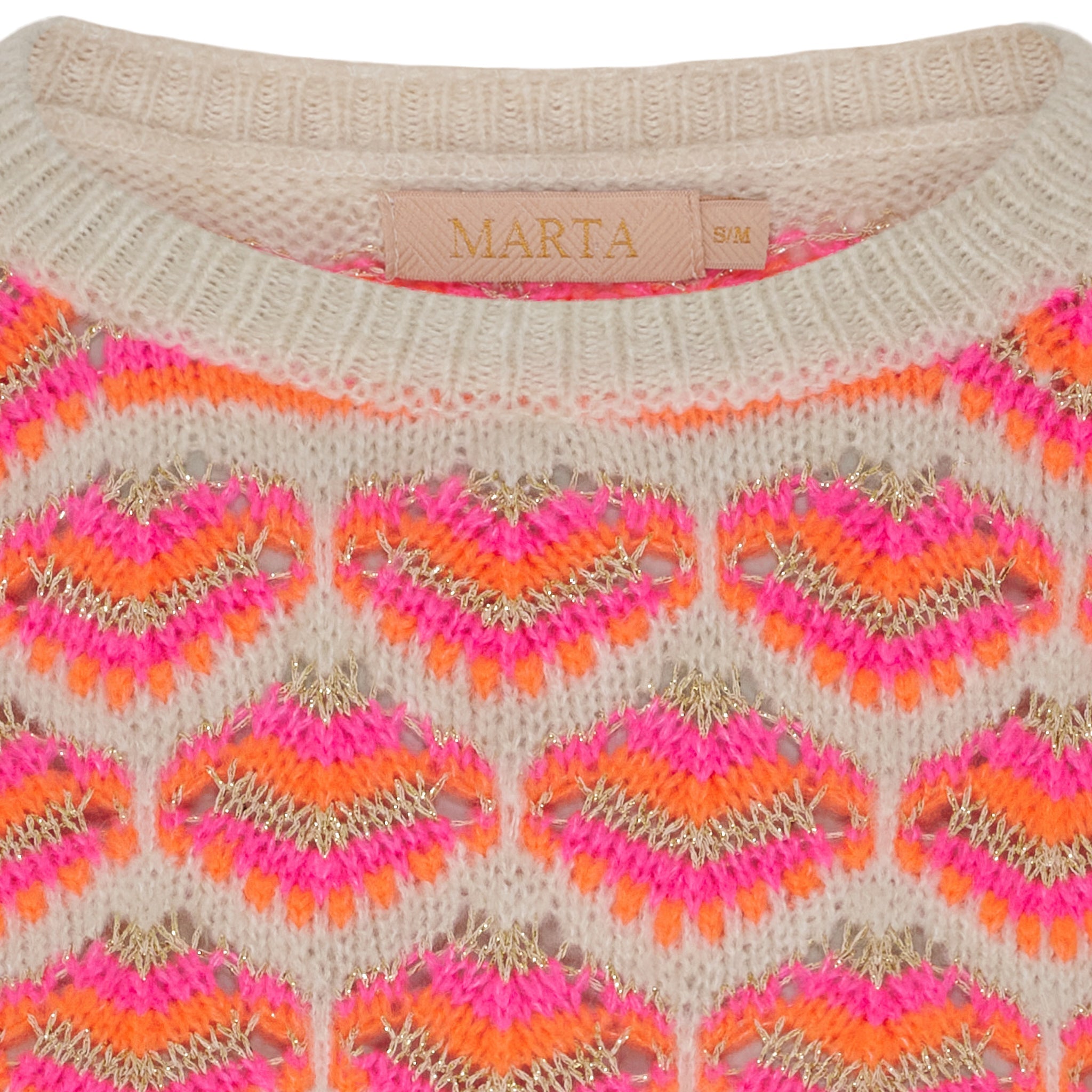Marta du Chateau Alexandrine knit fuxia - Online - Mode