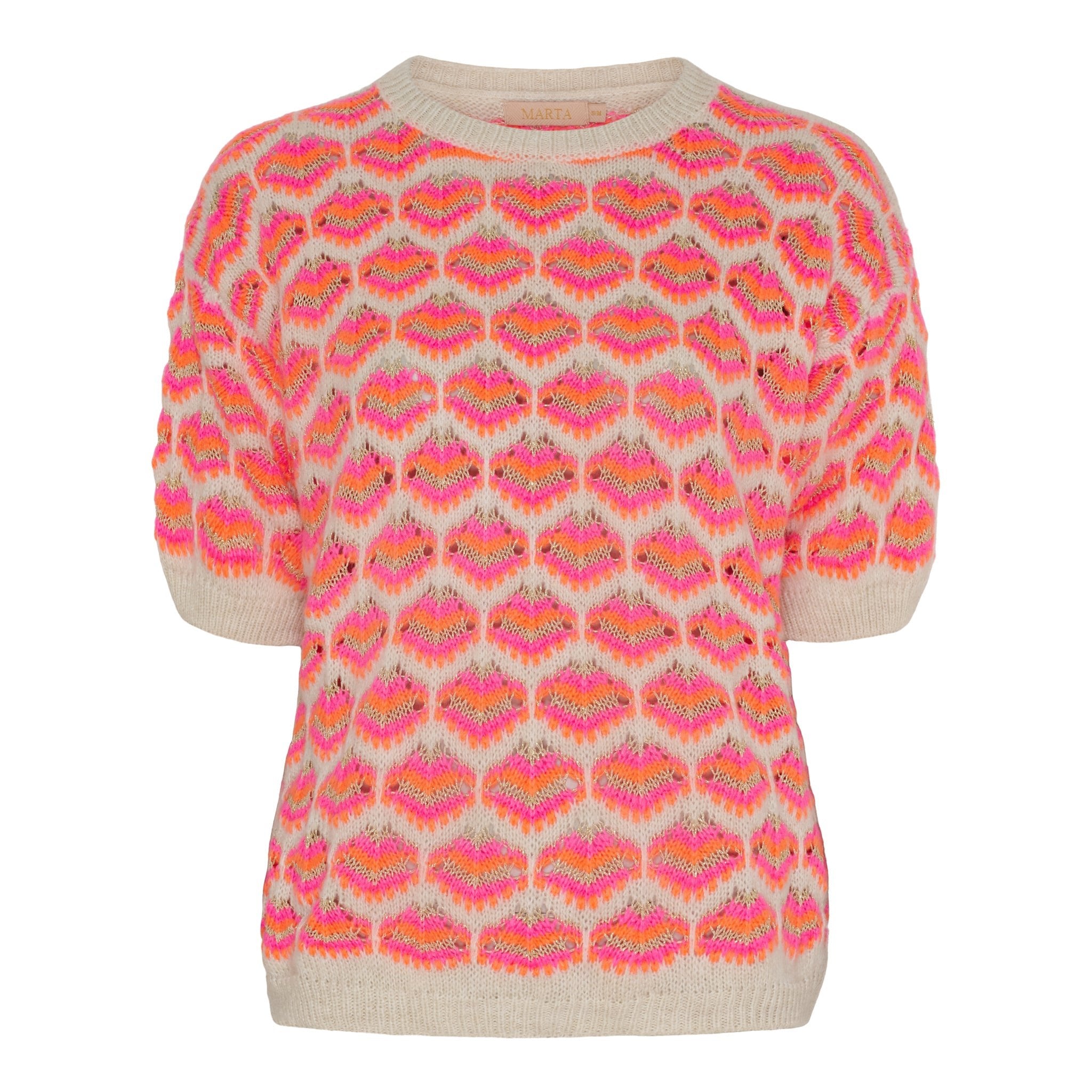 Marta du Chateau Alexandrine knit fuxia - Online - Mode