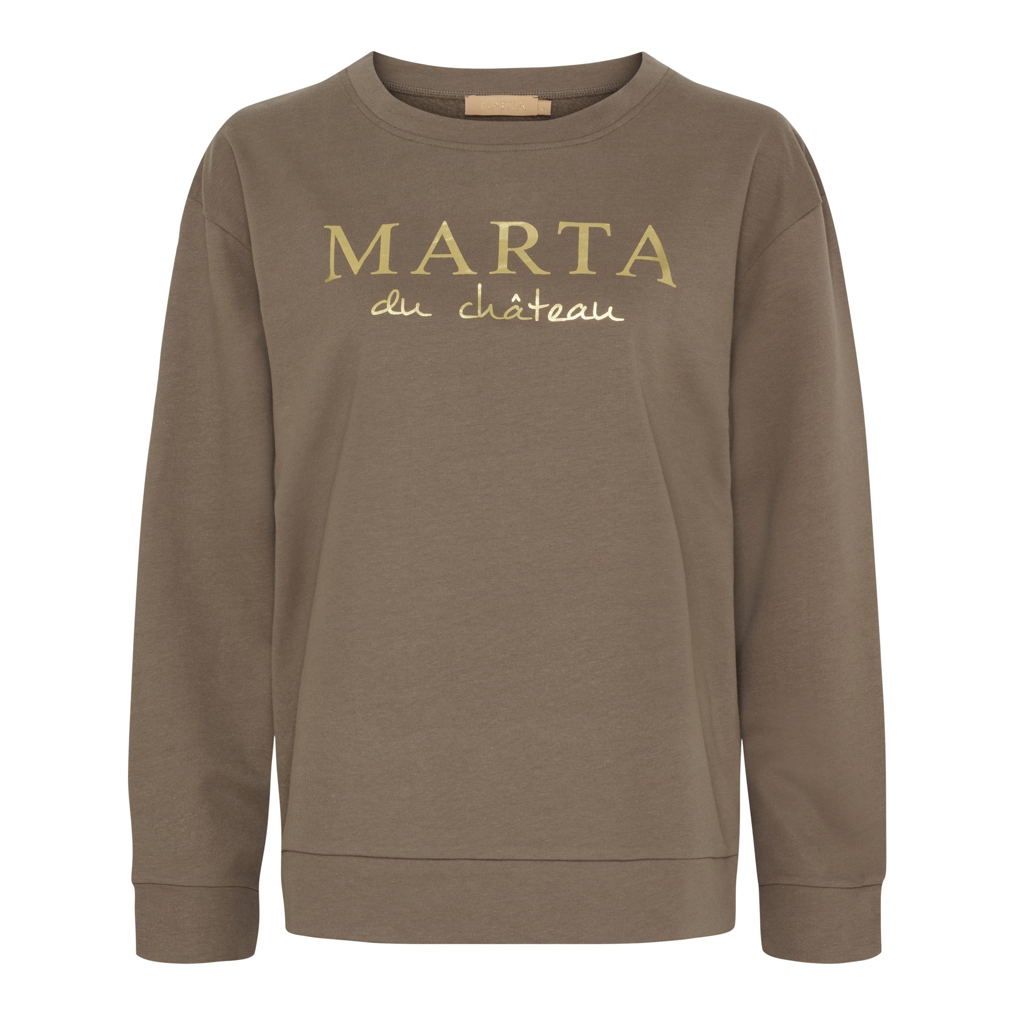 Marta du Chateau Annemette sweat fango - Online - Mode
