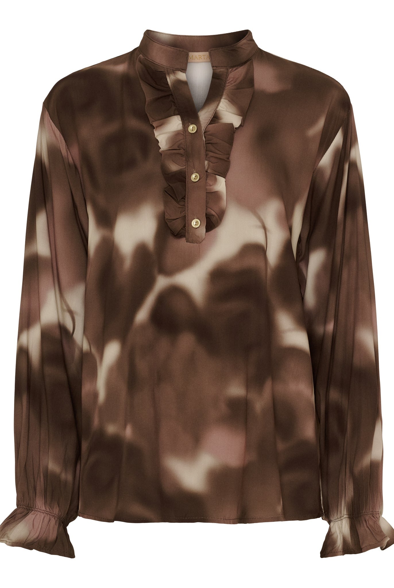 Marta du Chateau Aya shirt fango 617tpn - Online - Mode