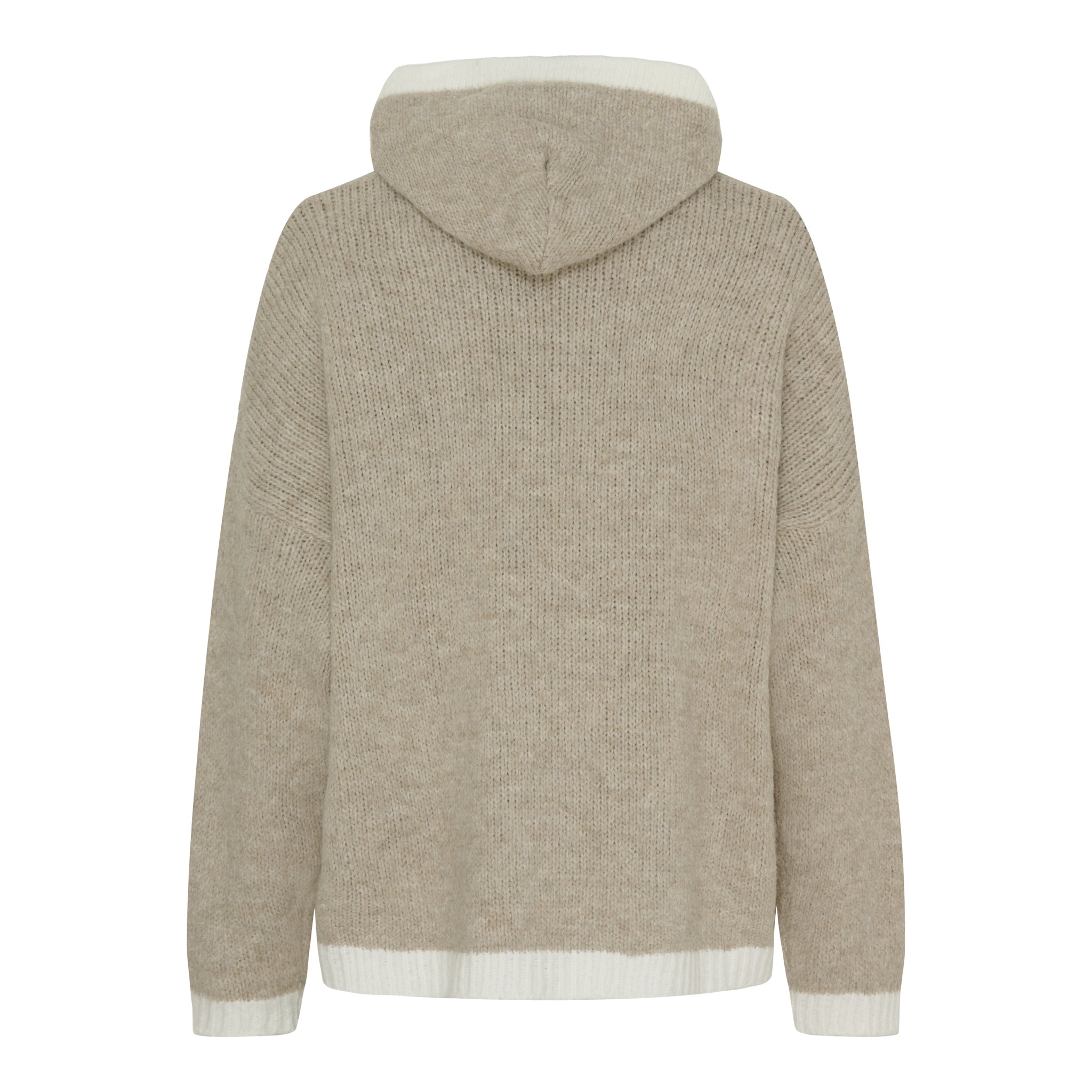 Marta du Chateau Coralie knit beige/white - Online - Mode