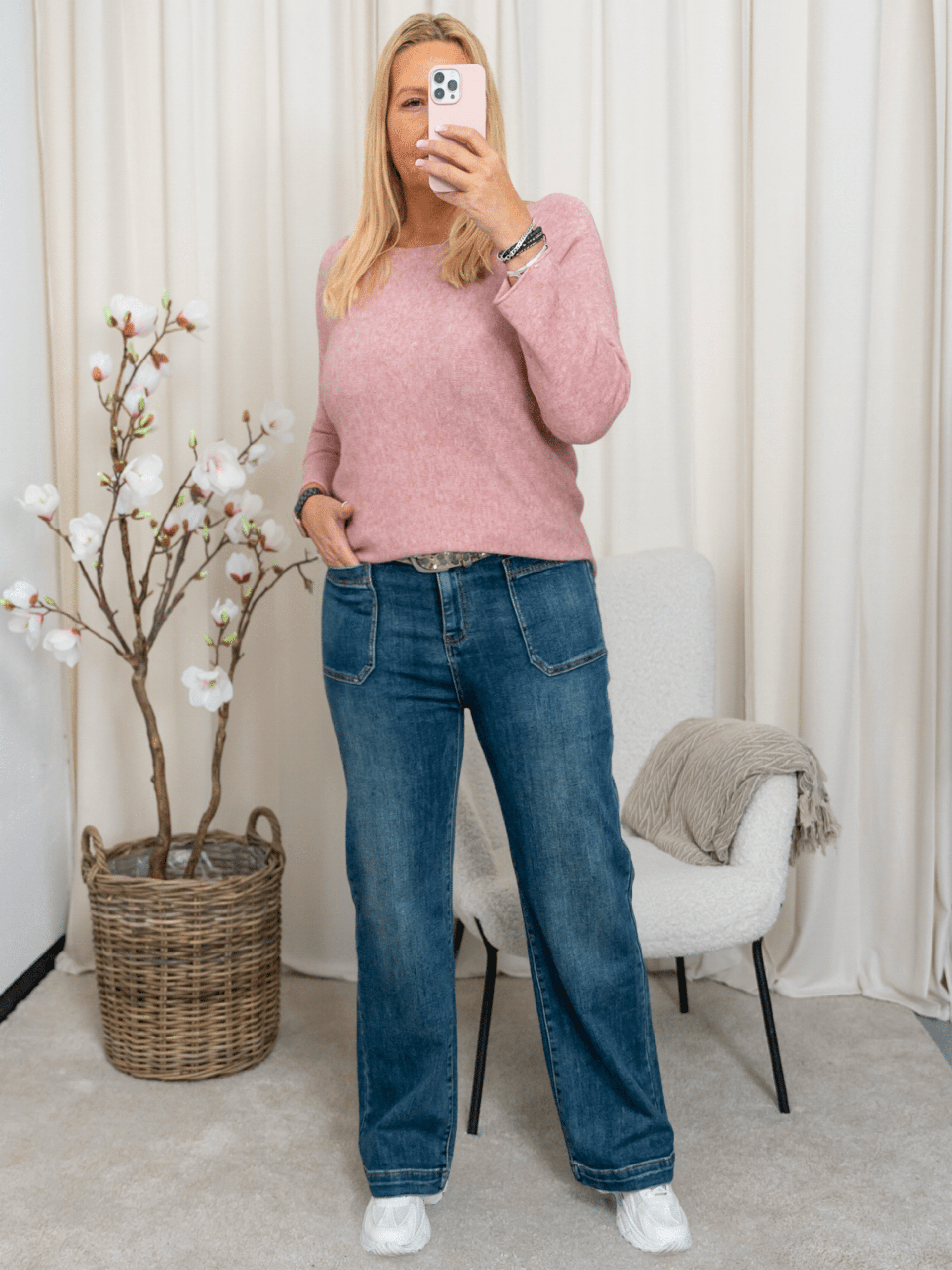 Marta du Chateau Dagmar knit old rose - Online - Mode
