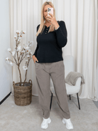 Marta du Chateau Genevieve pants fango - Online - Mode