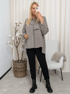 Marta du Chateau Giselle shirt fango - Online - Mode