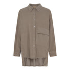 Marta du Chateau Giselle shirt fango - Online - Mode