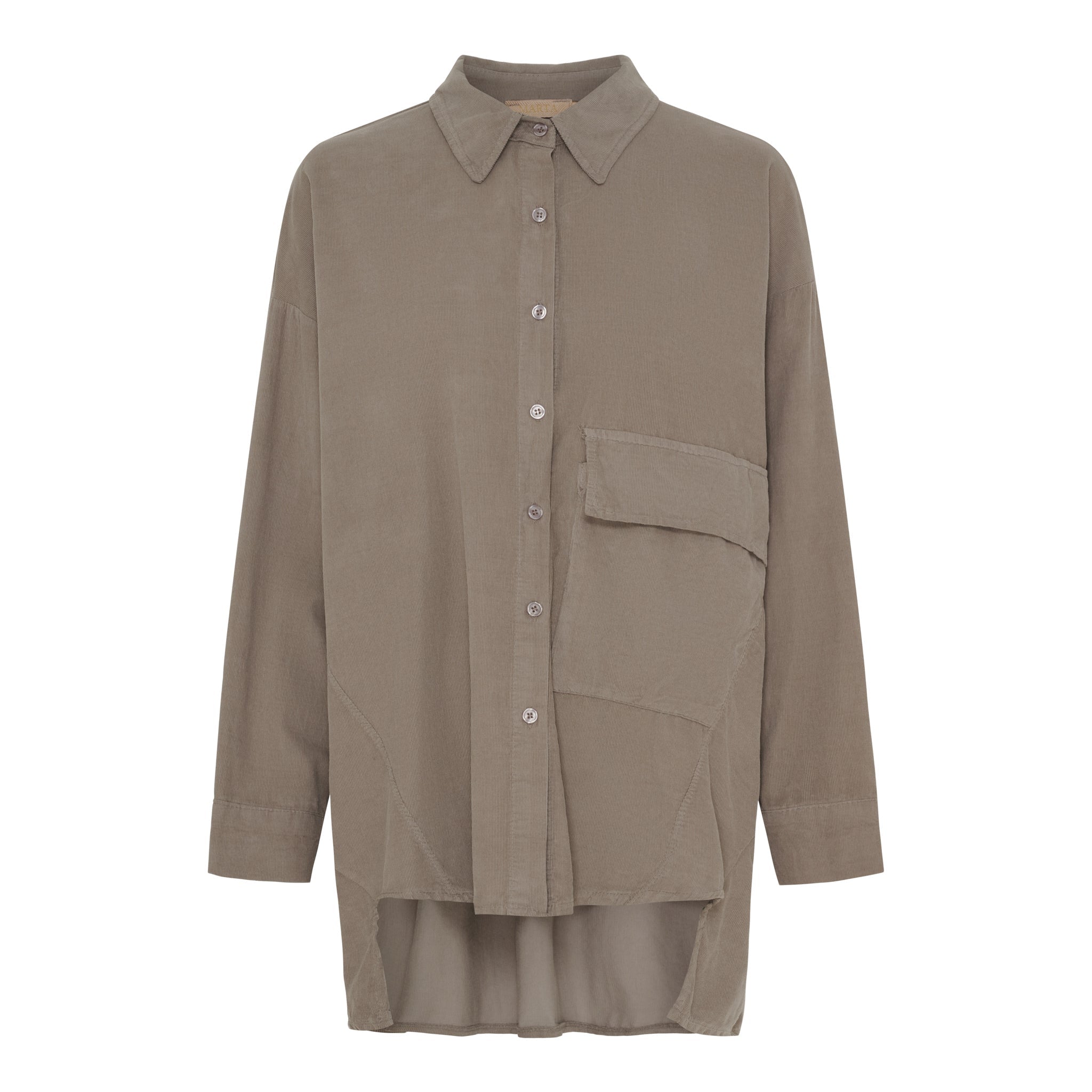 Marta du Chateau Giselle shirt fango - Online - Mode