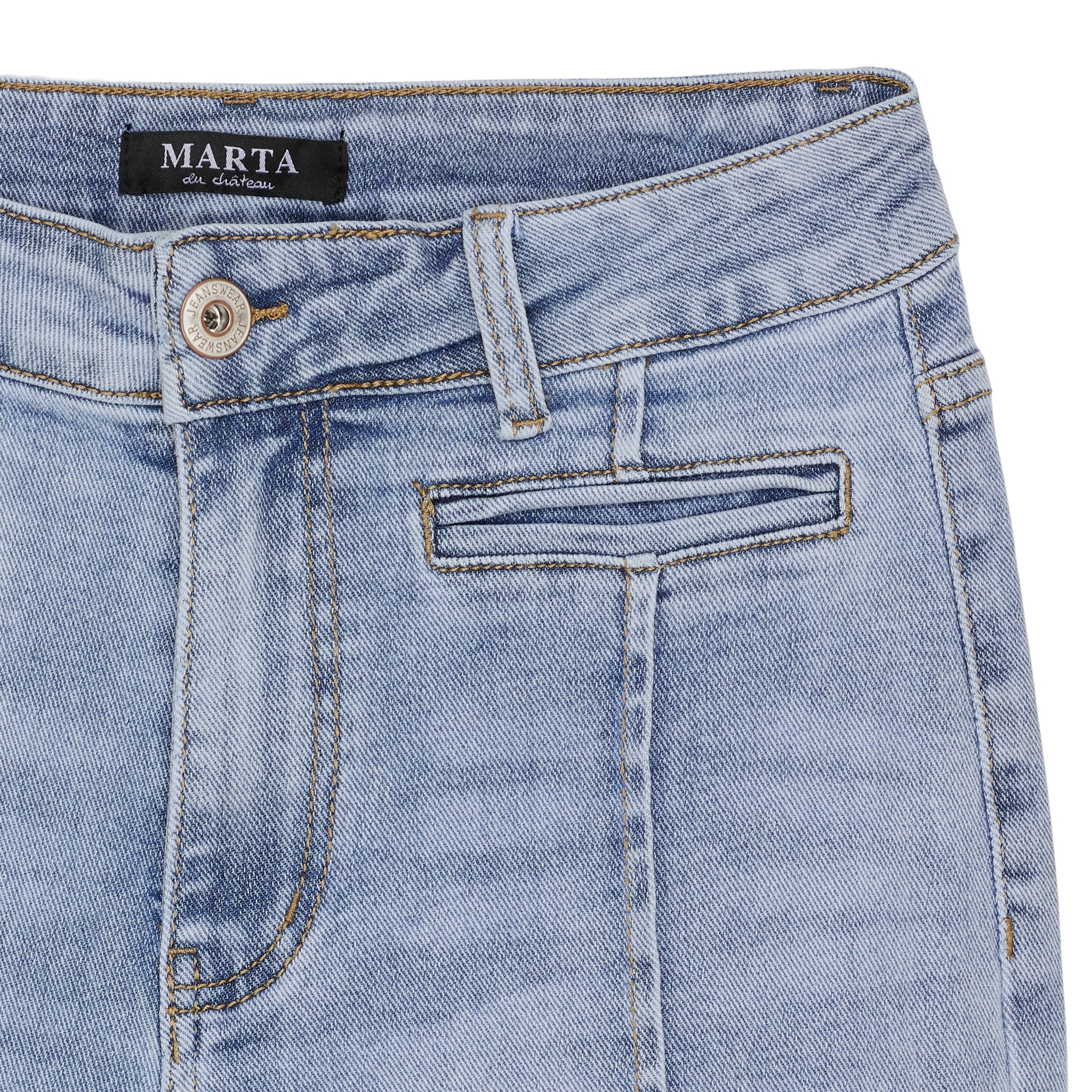 Marta du Chateau Irene jeans blue denim - Online - Mode