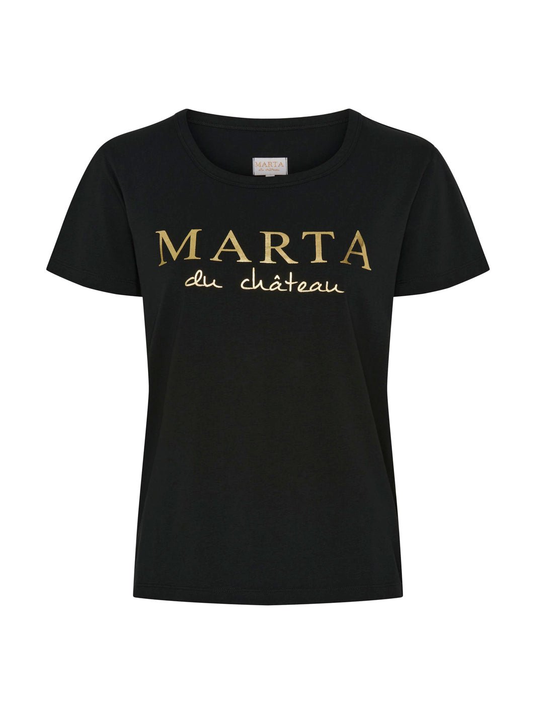 Marta du Chateau Jeanette tee black - Online-Mode