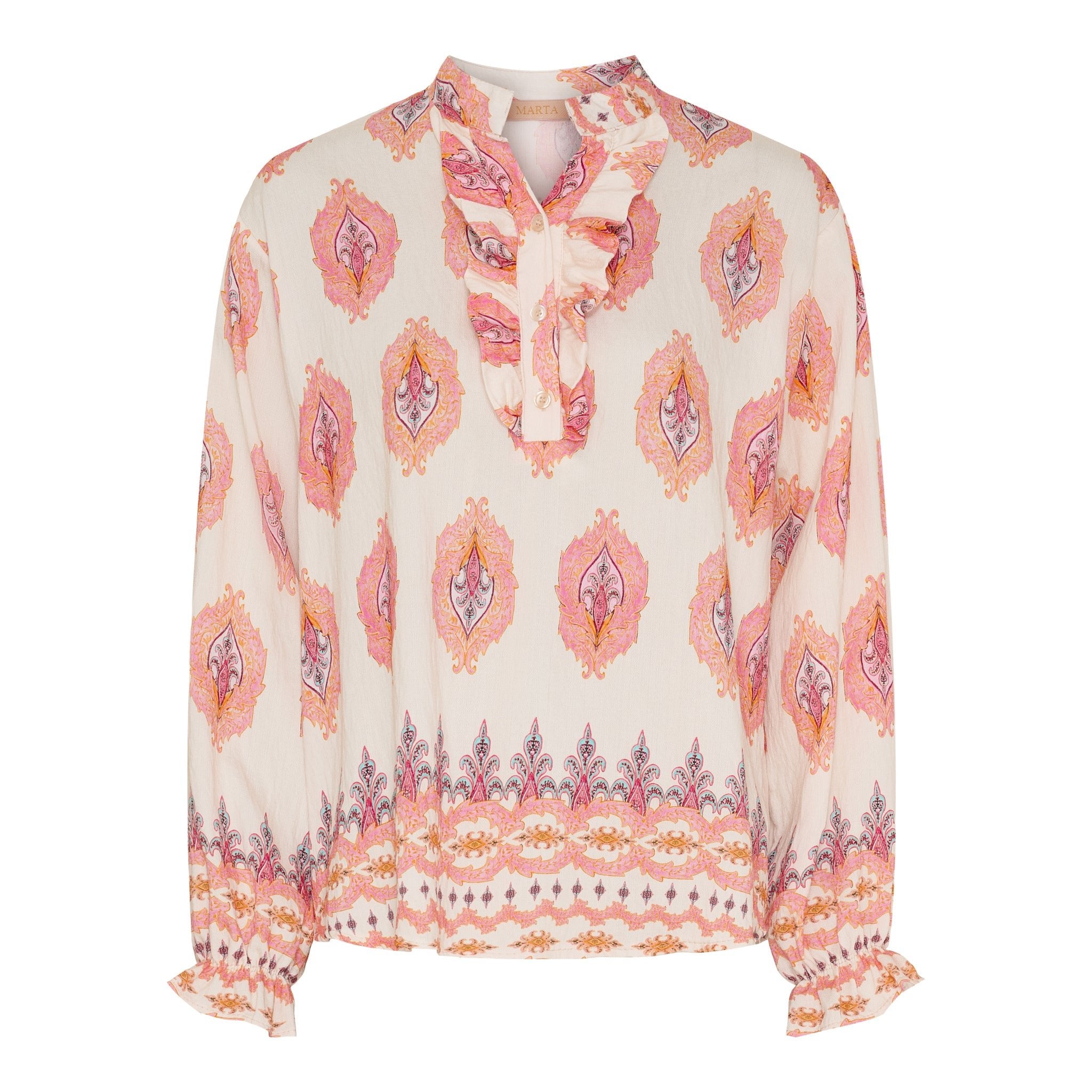 Marta du Chateau Joceline shirt fuxia - Online - Mode