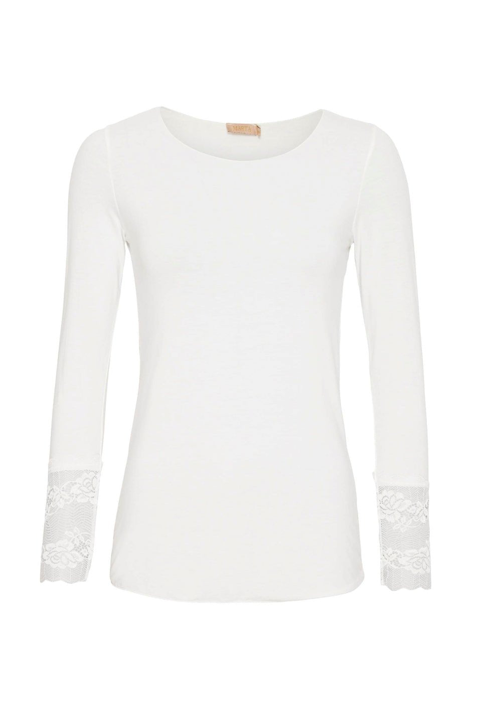 Marta du Chateau lace t-shirt white - Online - Mode