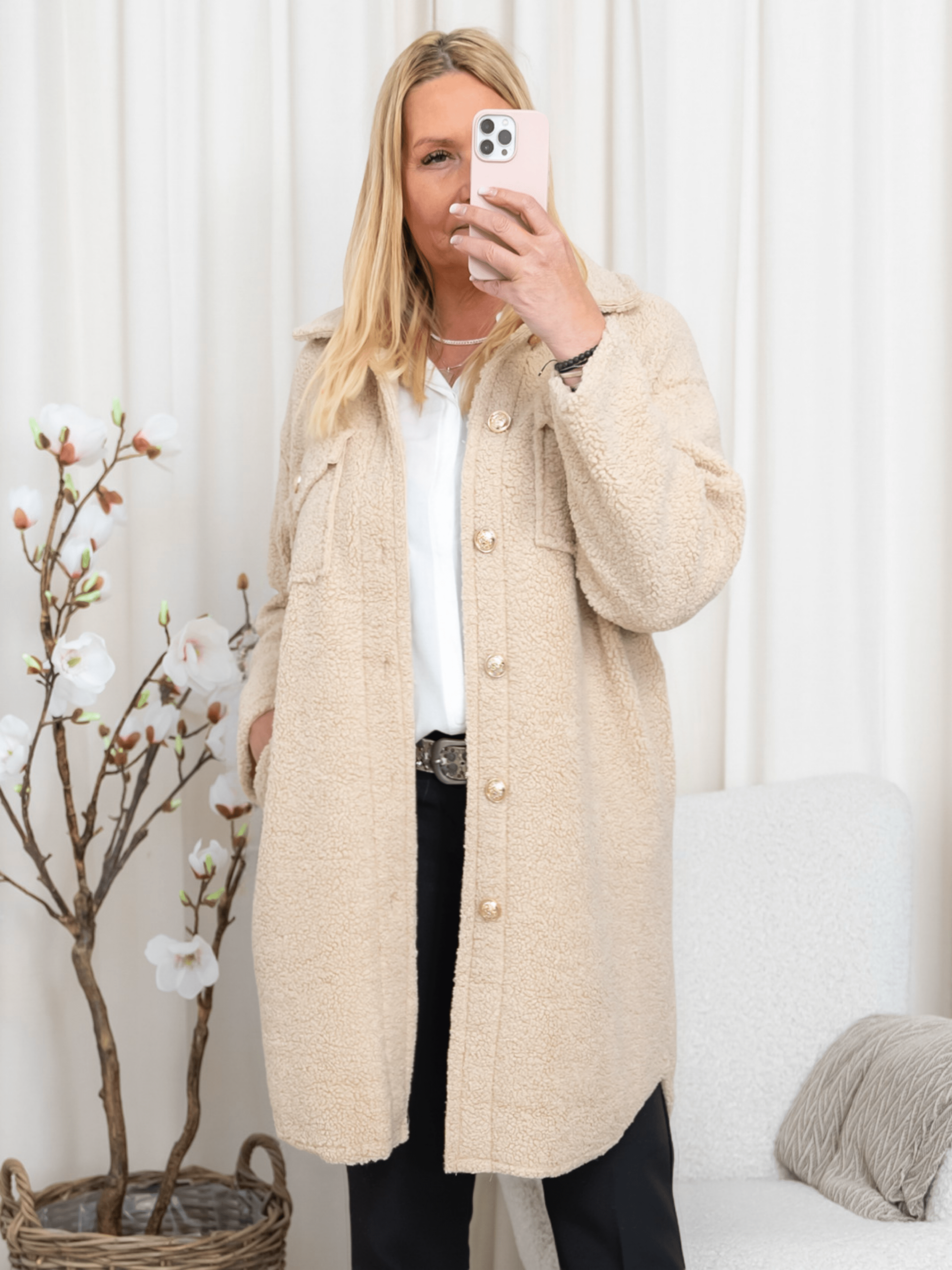 Marta du Chateau Lois jacket beige - Online - Mode