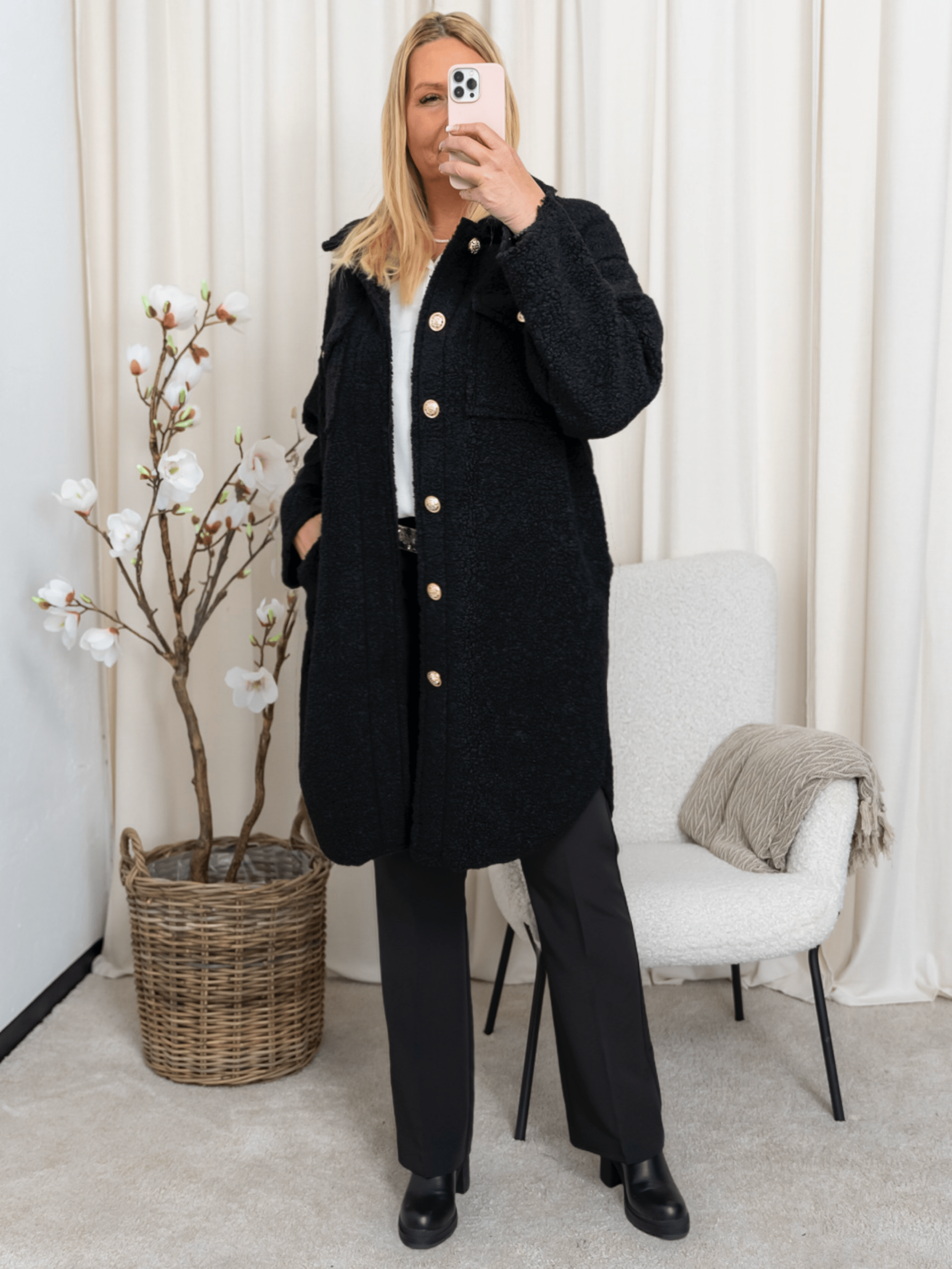 Marta du Chateau Lois jacket black - Online - Mode