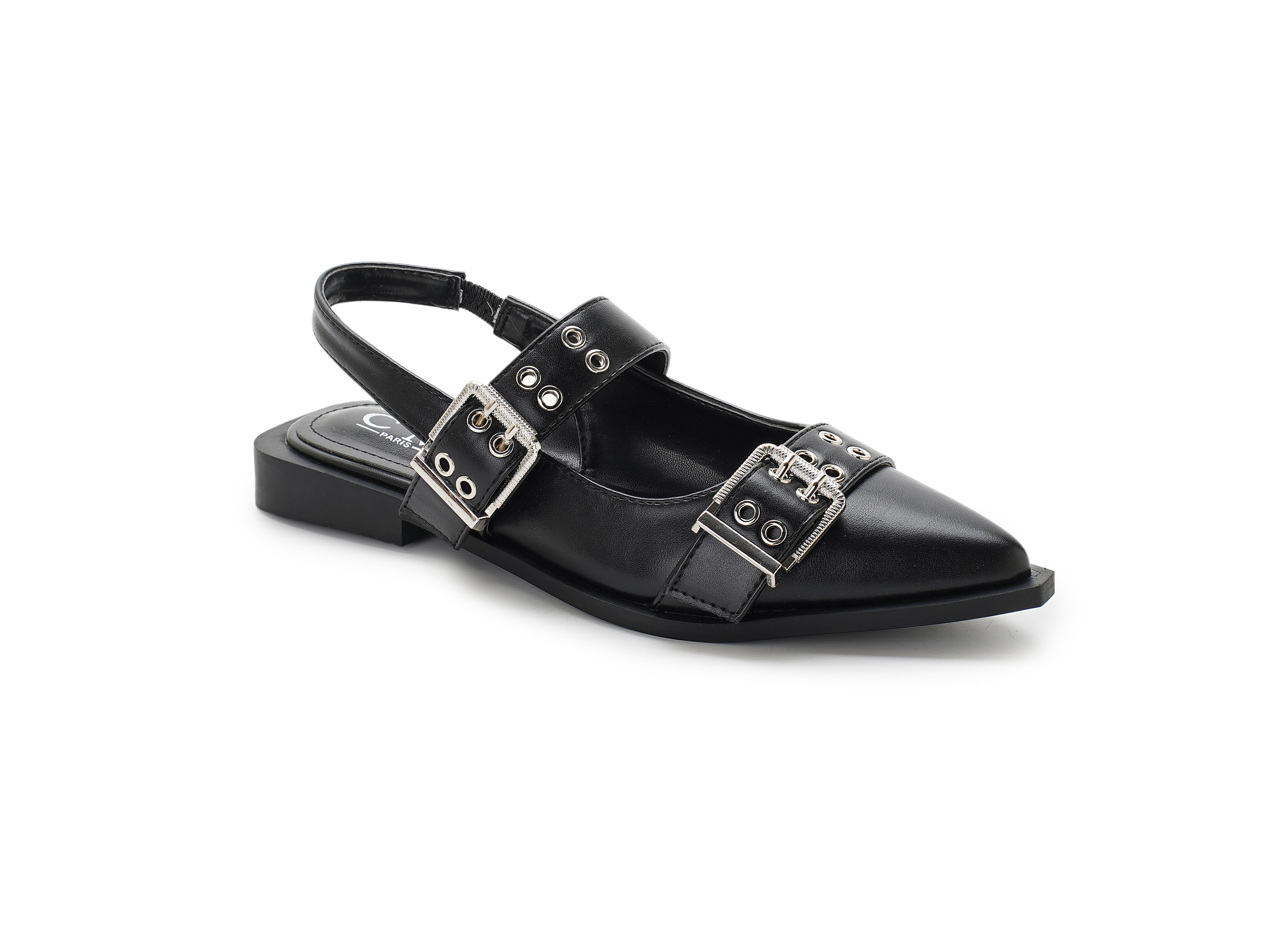 Marta du Chateau Midnight Edge slingback sko black - Online - Mode