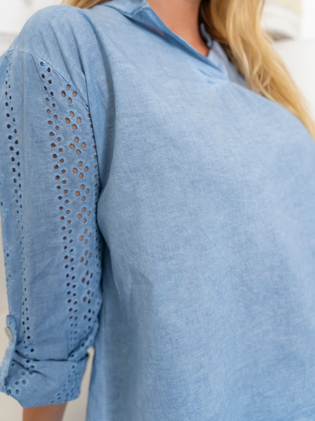 Marta du Chateau Paola bluse jeans cold wash - Online - Mode
