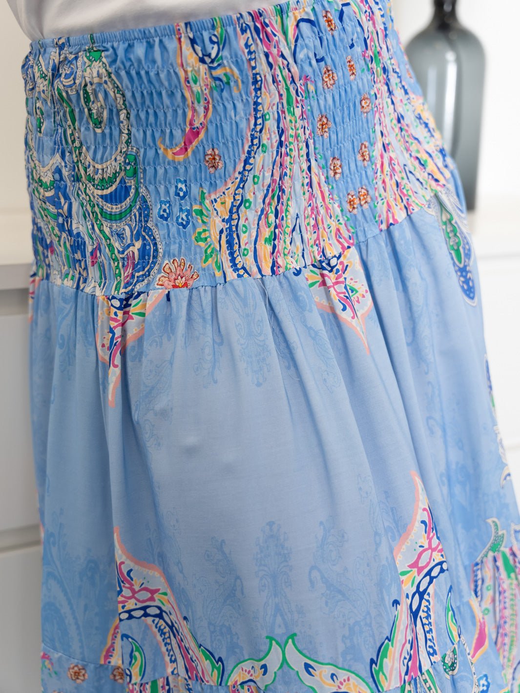 Marta du Chateau Princess skirt 1274 tps print celeste - Online-Mode