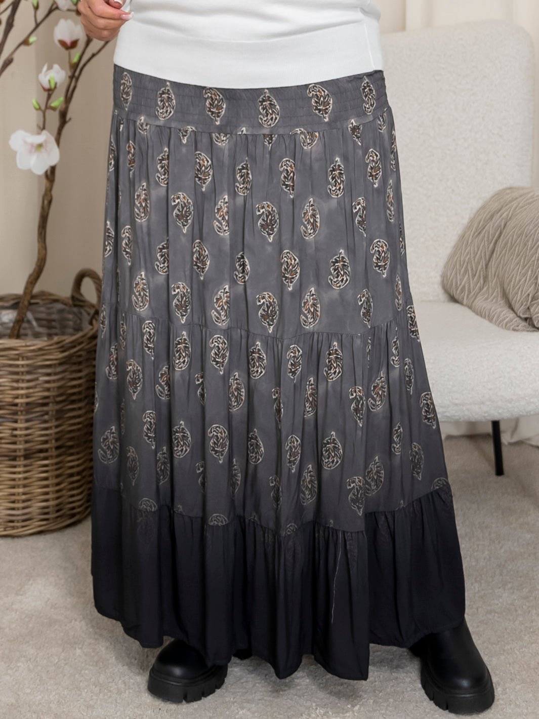 Marta du Chateau Princess skirt grey faded 1941tps - Online - Mode