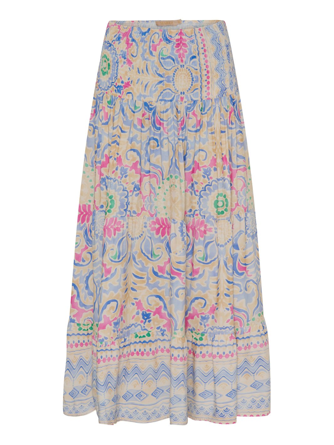 Marta du Chateau Princess skirt print celeste 1259 - Online - Mode