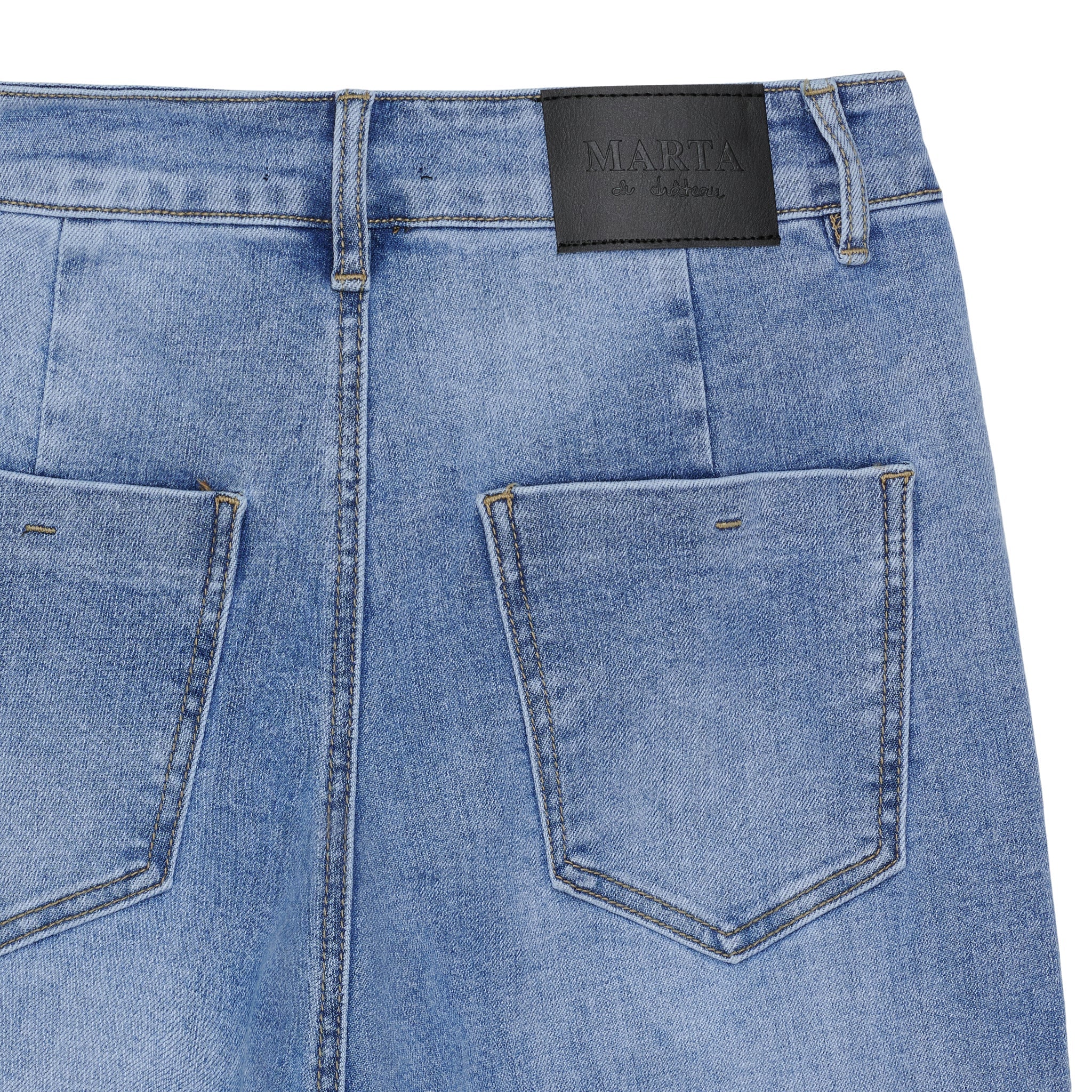 Marta du Chateau Solene jeans blue denim - Online - Mode
