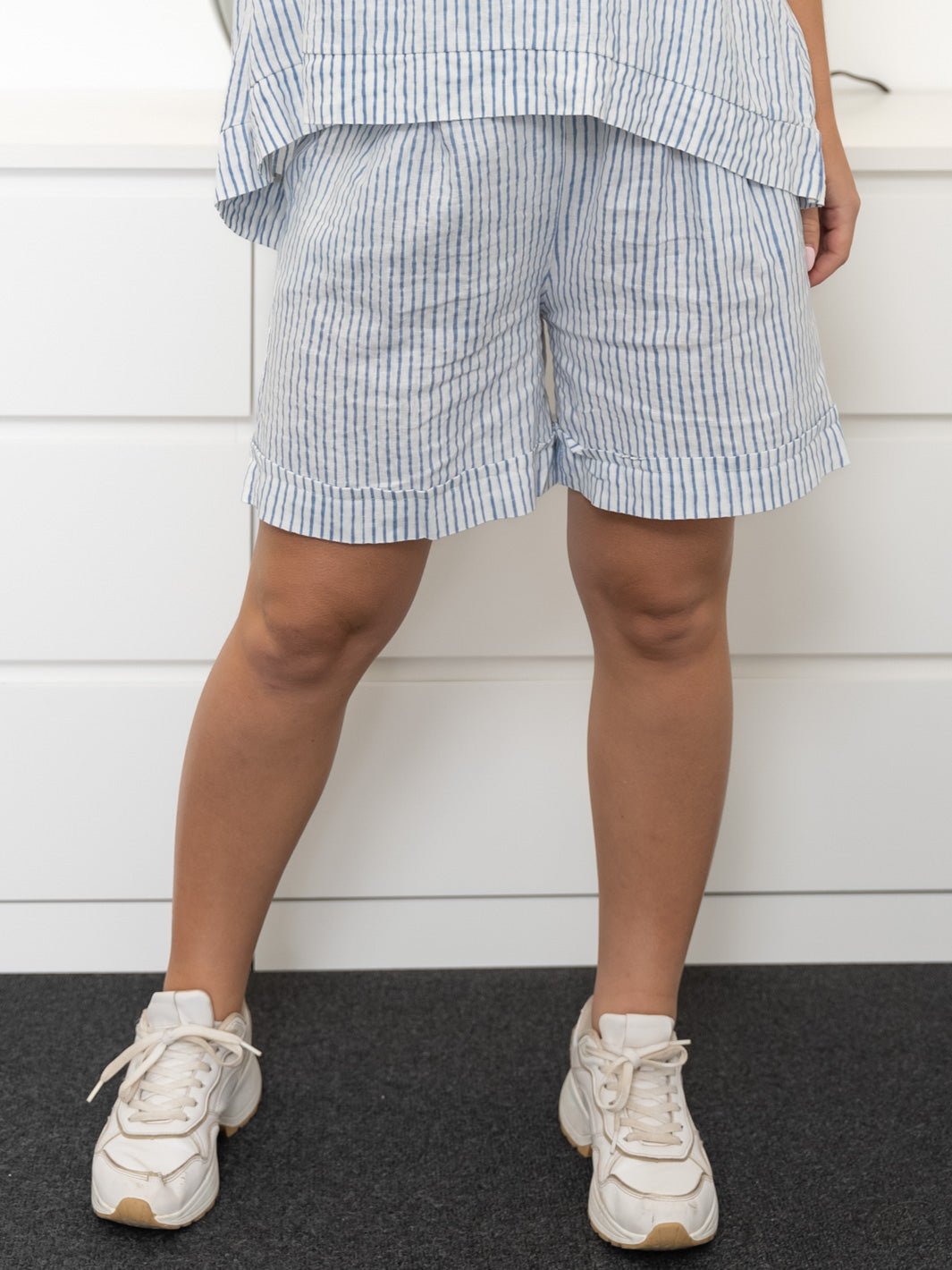 Marta du Chateau Sophia shorts panna/jeans stripe - Online-Mode