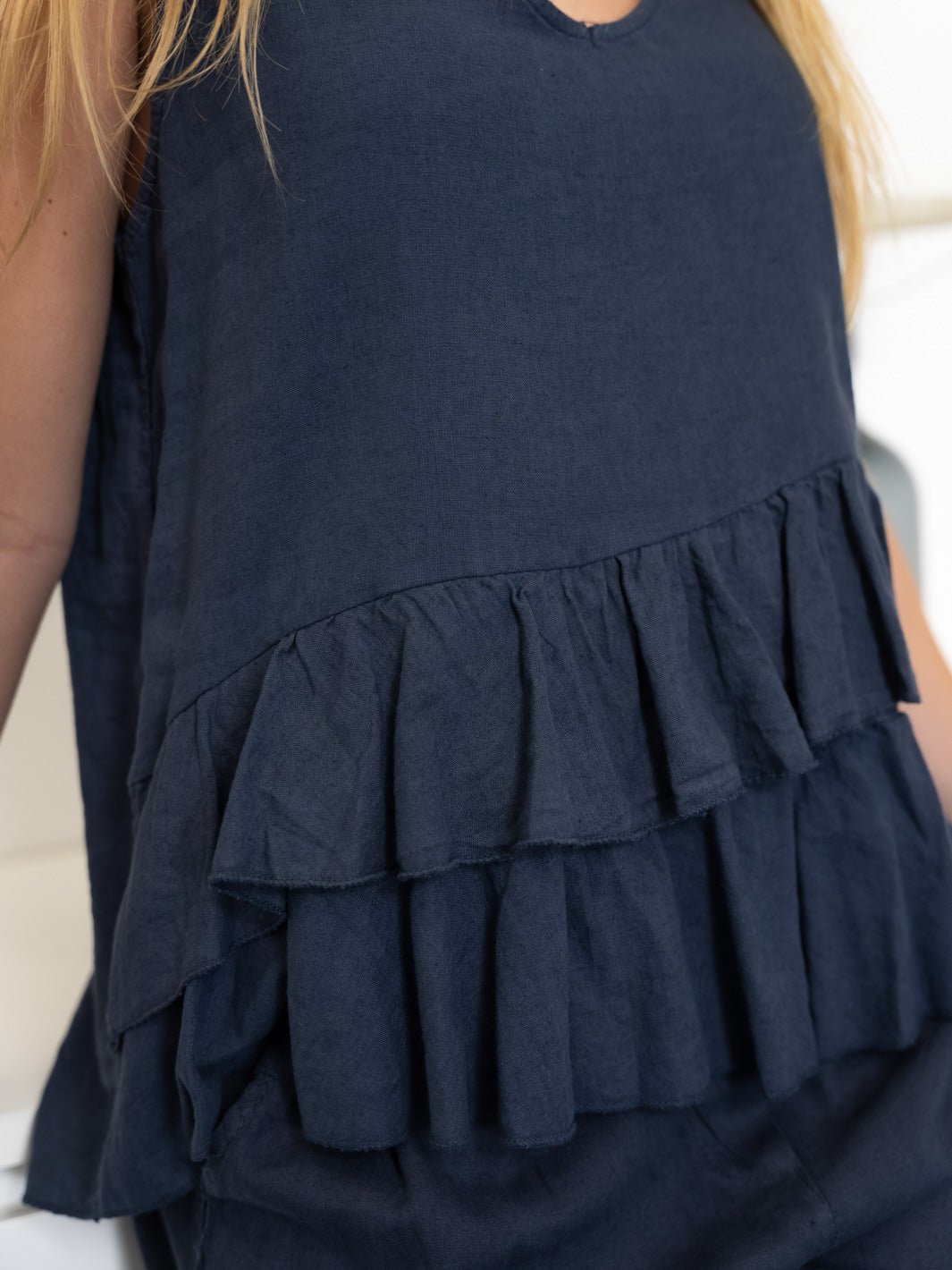 Marta du Chateau Vicky top navy - Online-Mode