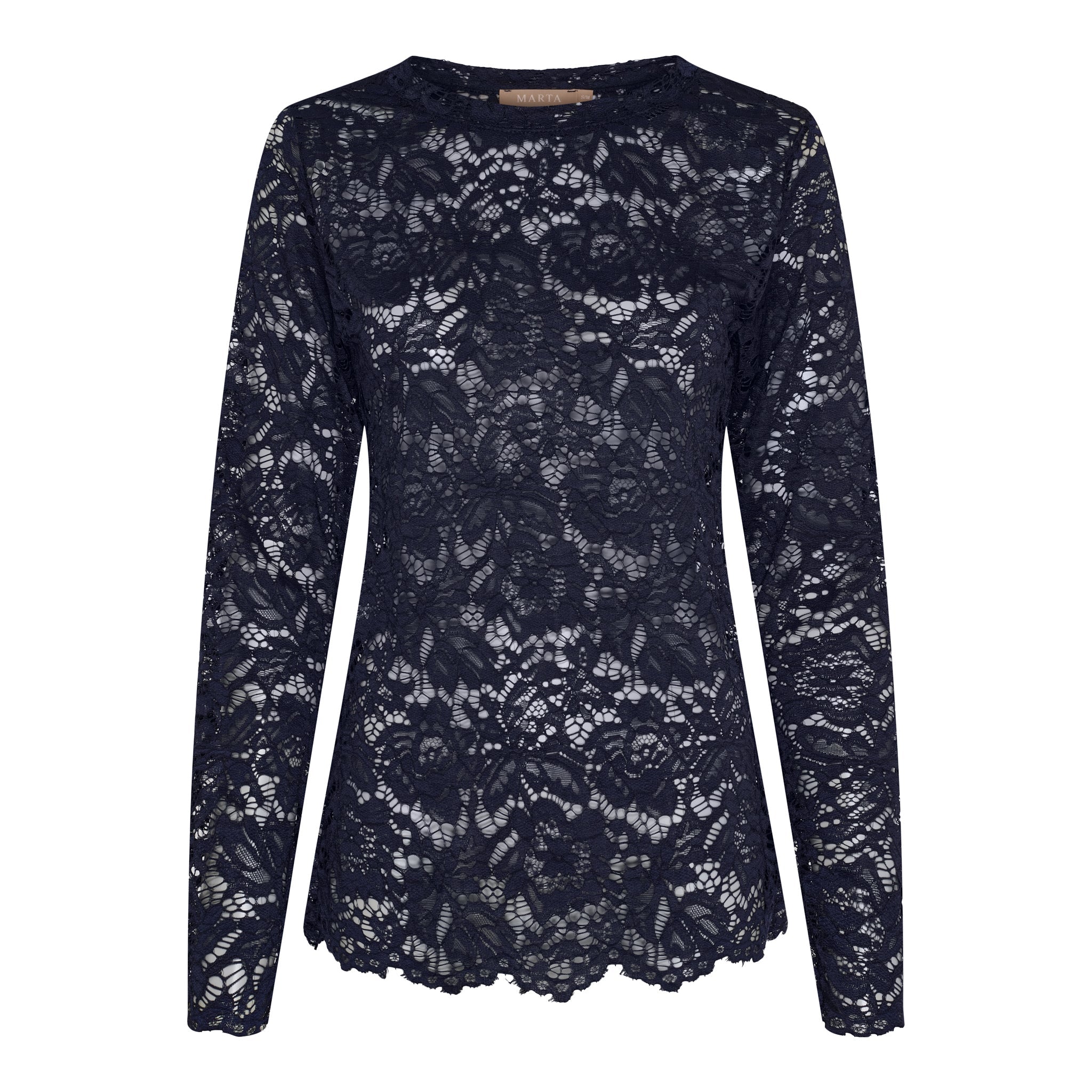 Marta MdcMilley LS tee navy - Online-Mode
