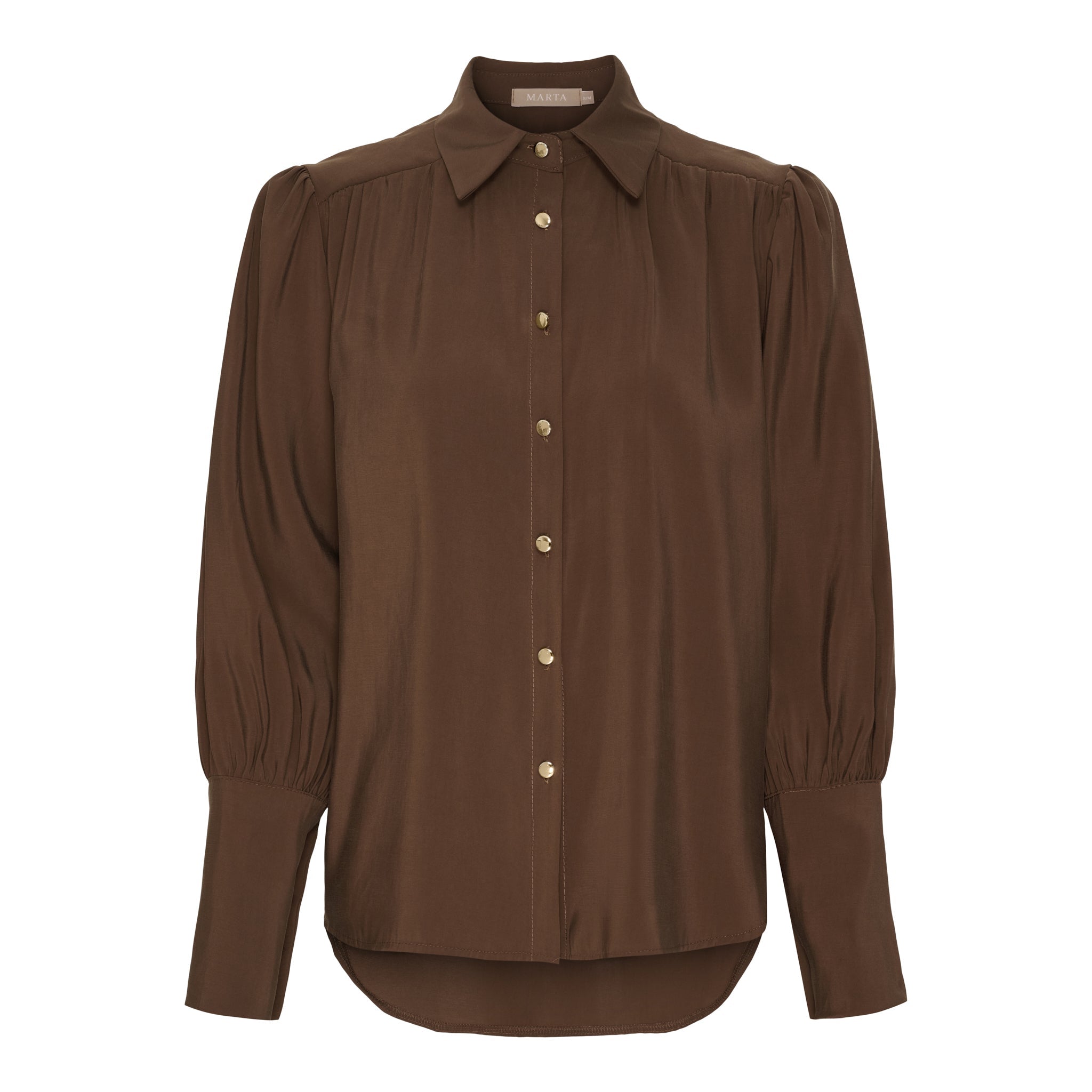 Marta MdcRhea shirt moro - Online-Mode