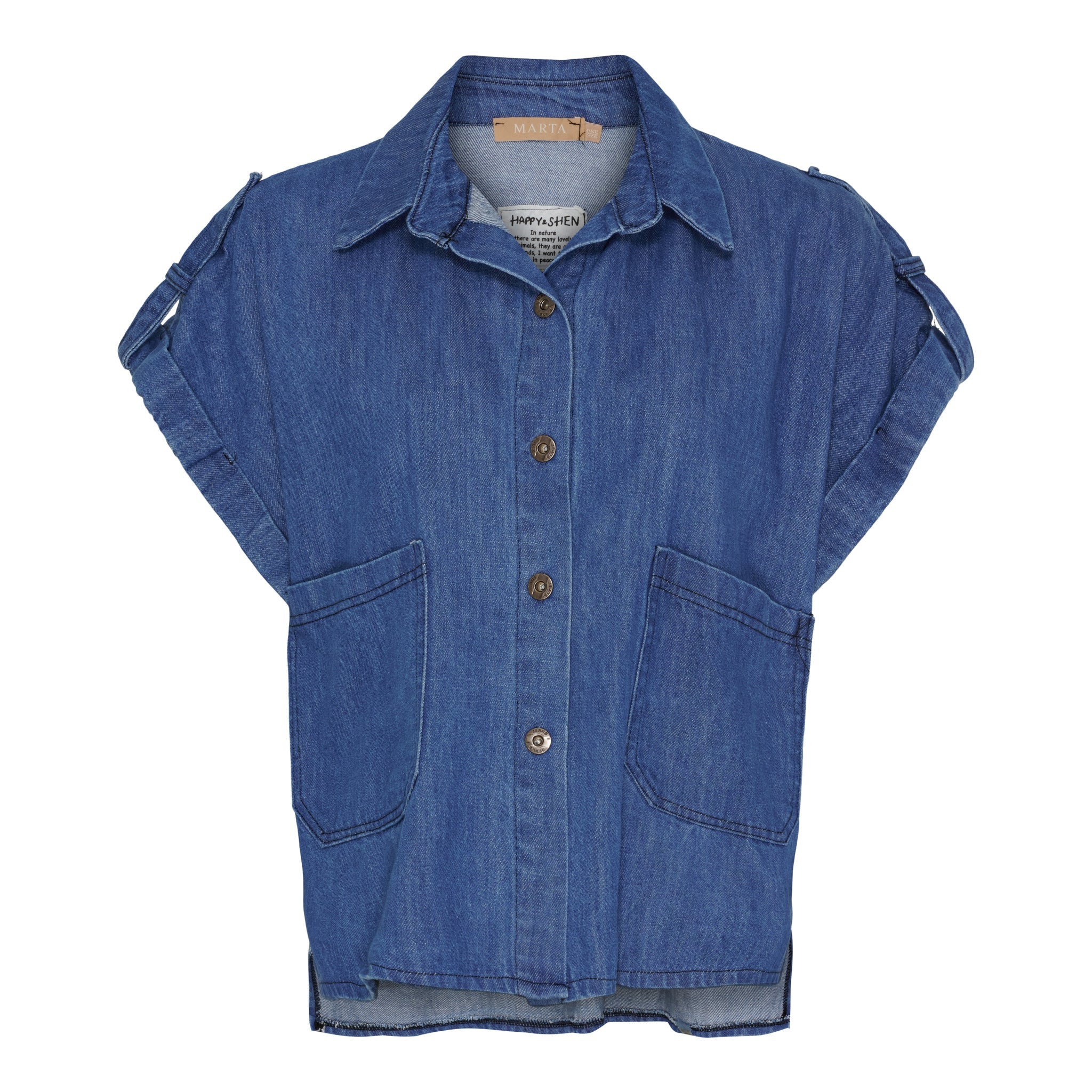 MDC Carola vest medium blue - Online-Mode