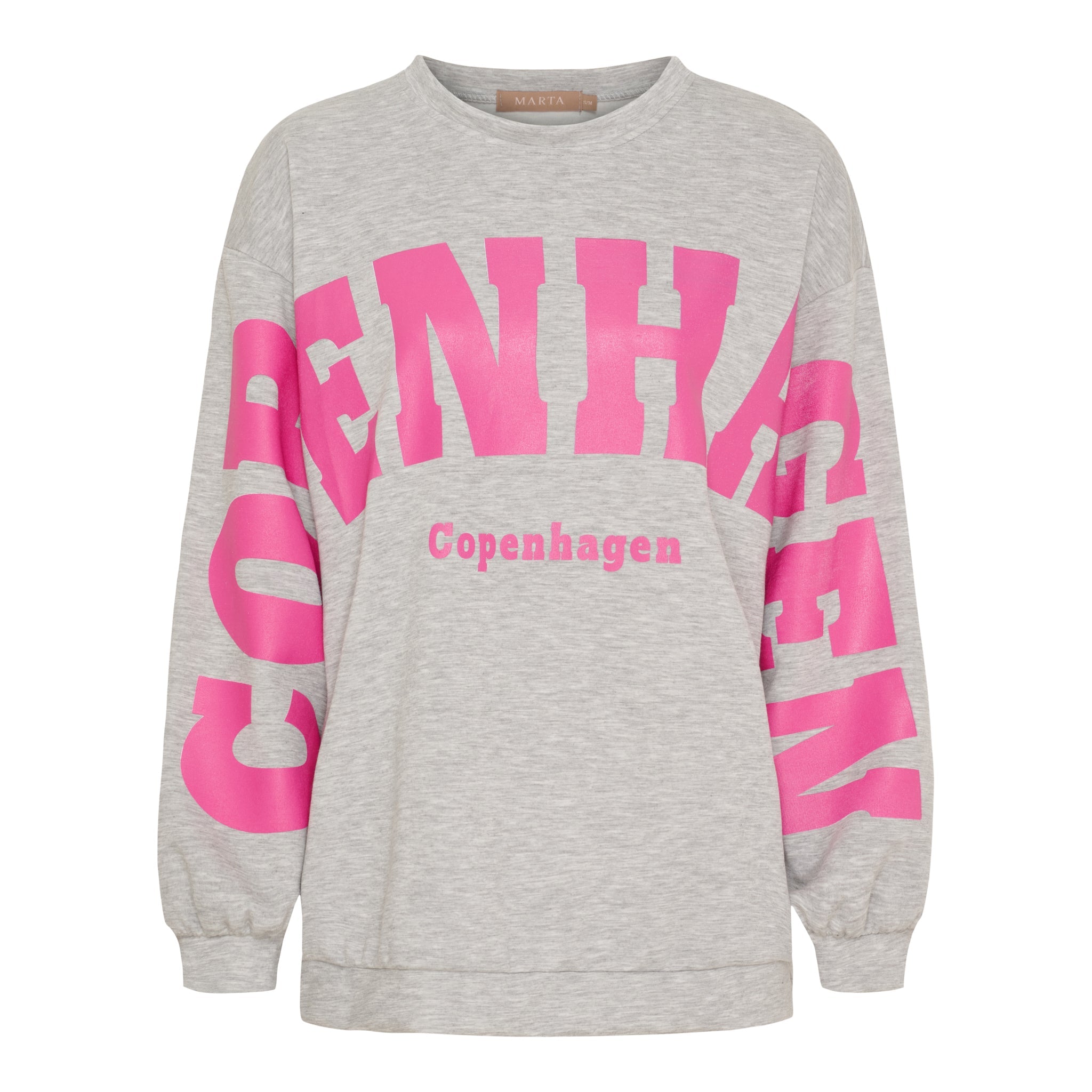 MDC Hibiscus sweatshirt grey/pink - Online-Mode