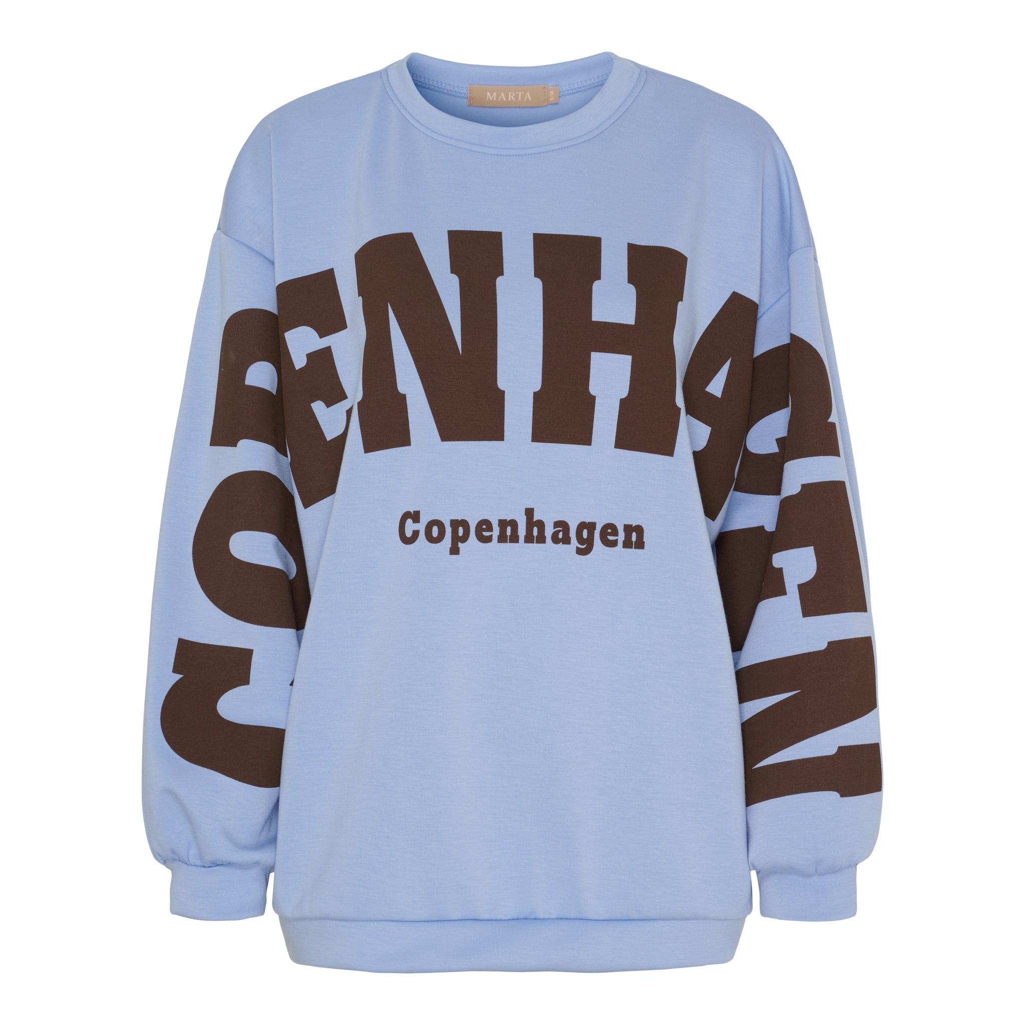 MDC Hibiscus sweatshirt sky blue - Online-Mode