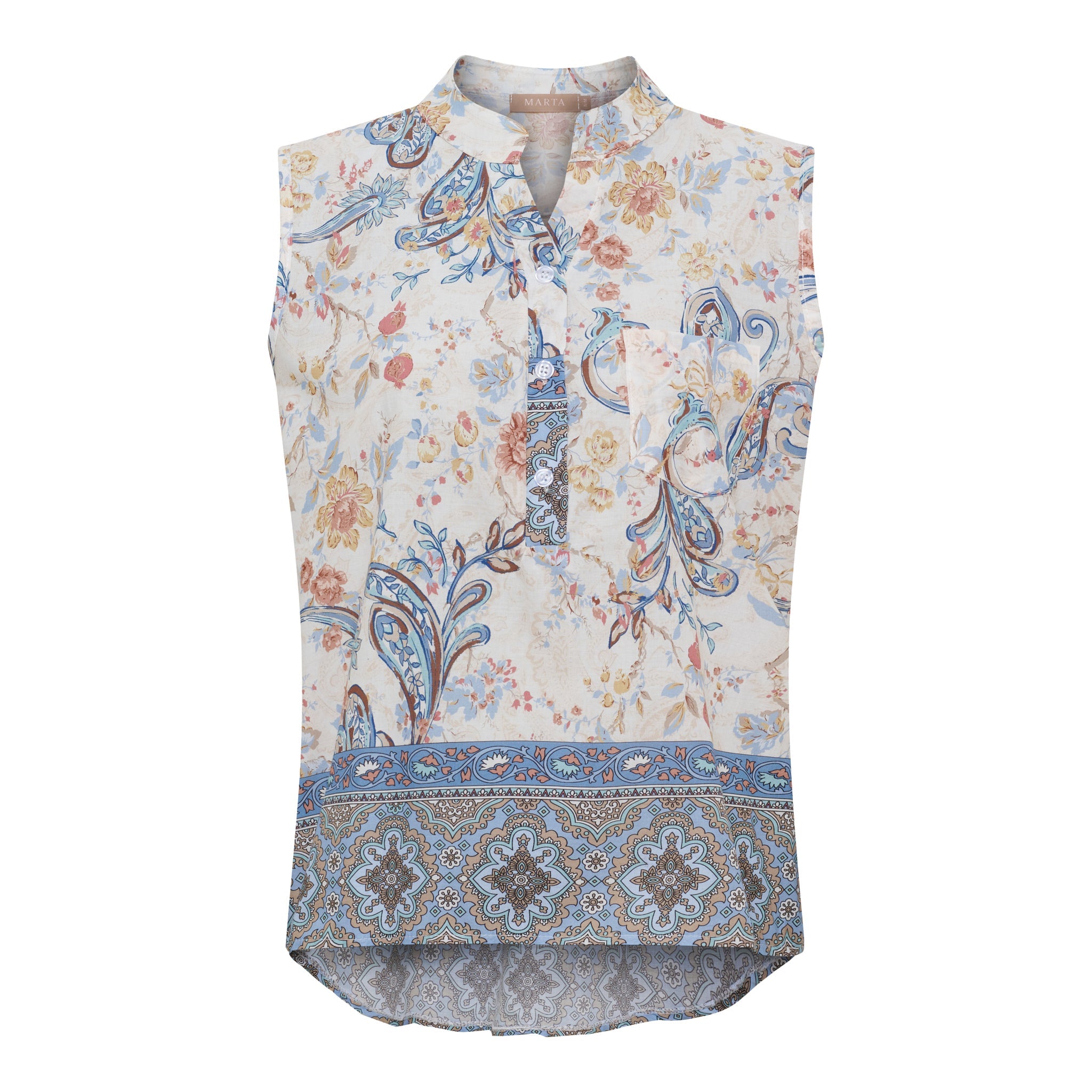 MDC Jenna shirt celeste - Online-Mode