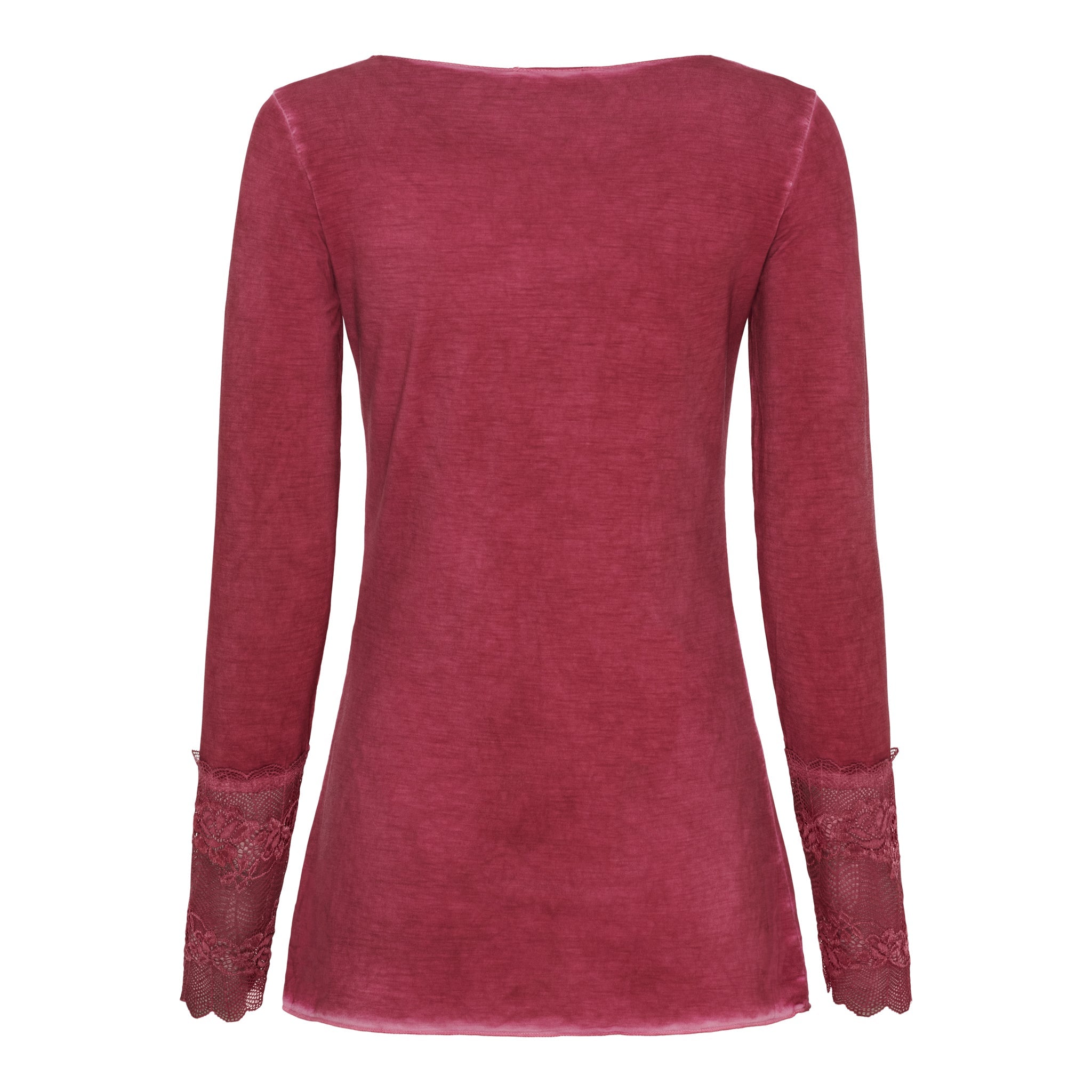 MDC lace t-shirt bordeuax - Online-Mode