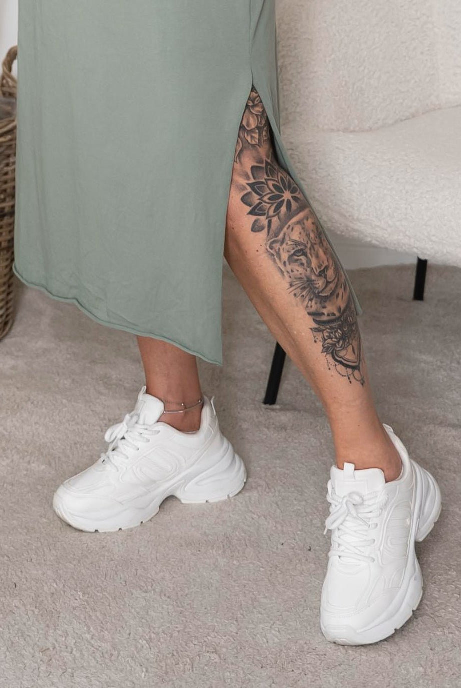 MDC Linna dress military - Online-Mode