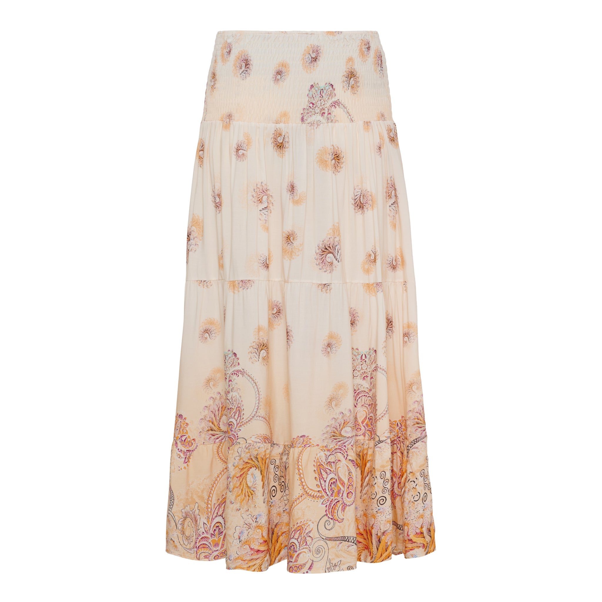 MDC Princess skirt 7854 print beige - Online-Mode
