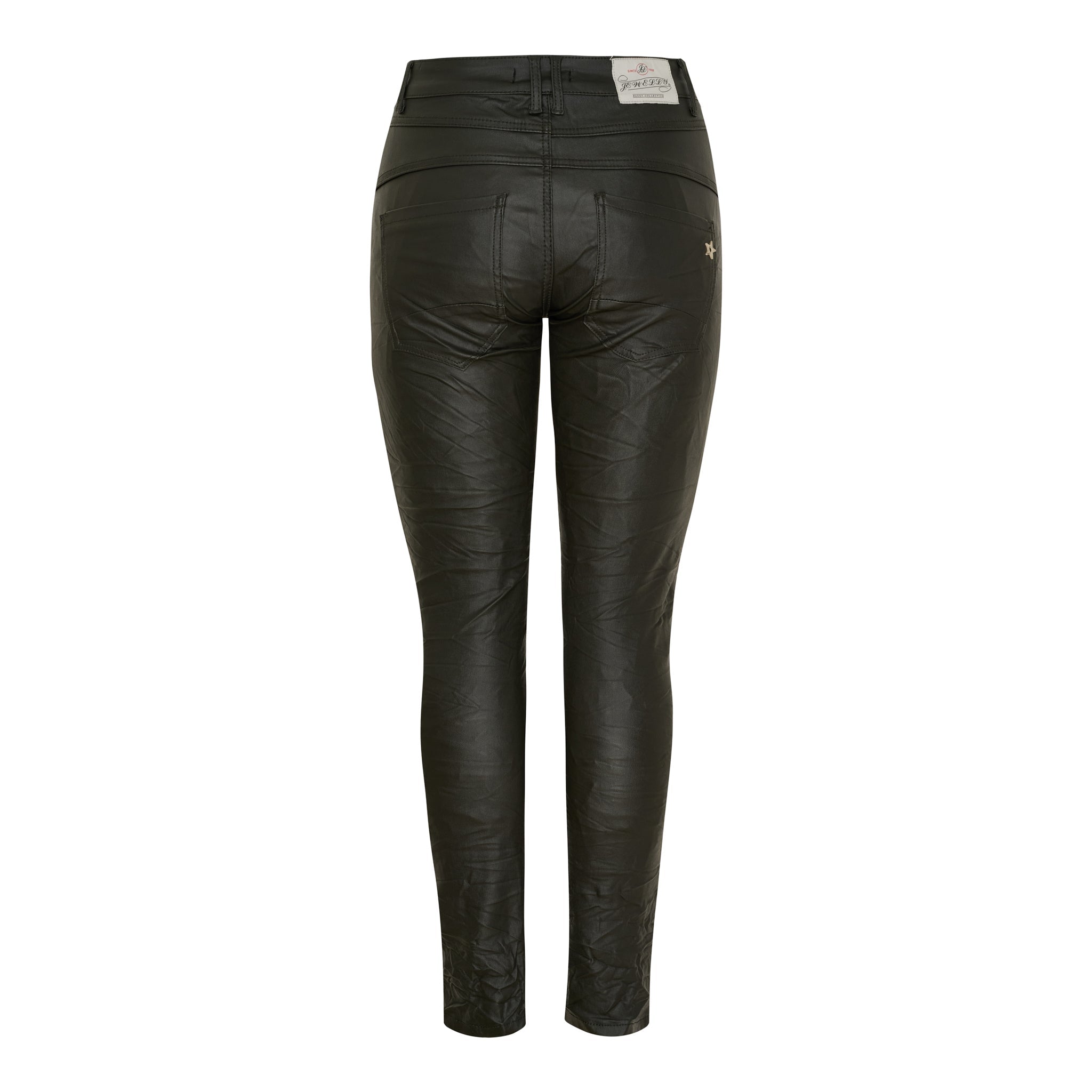 MDC Sakeena leatherlook pants khaki - Online-Mode