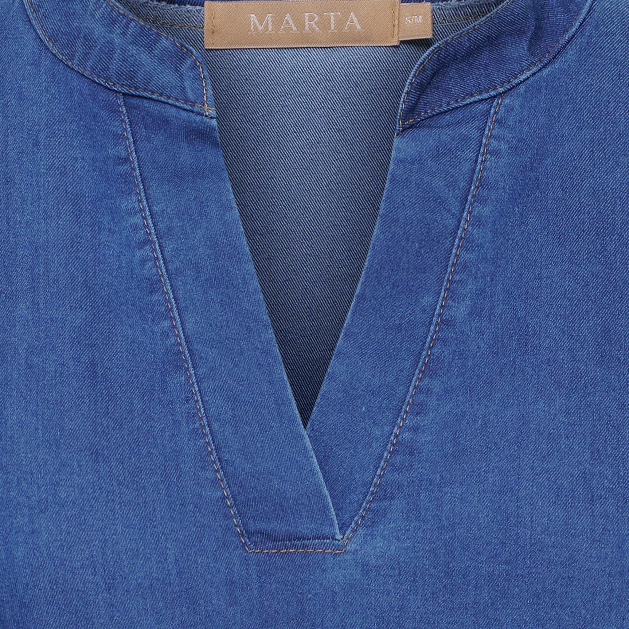 MDC Sofina dress medium blue - Online-Mode