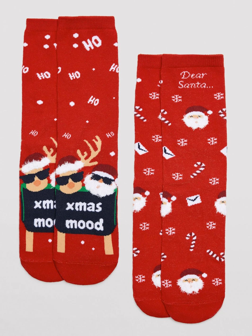 Merry Xmas Sokker red 2 - pack - Online - Mode