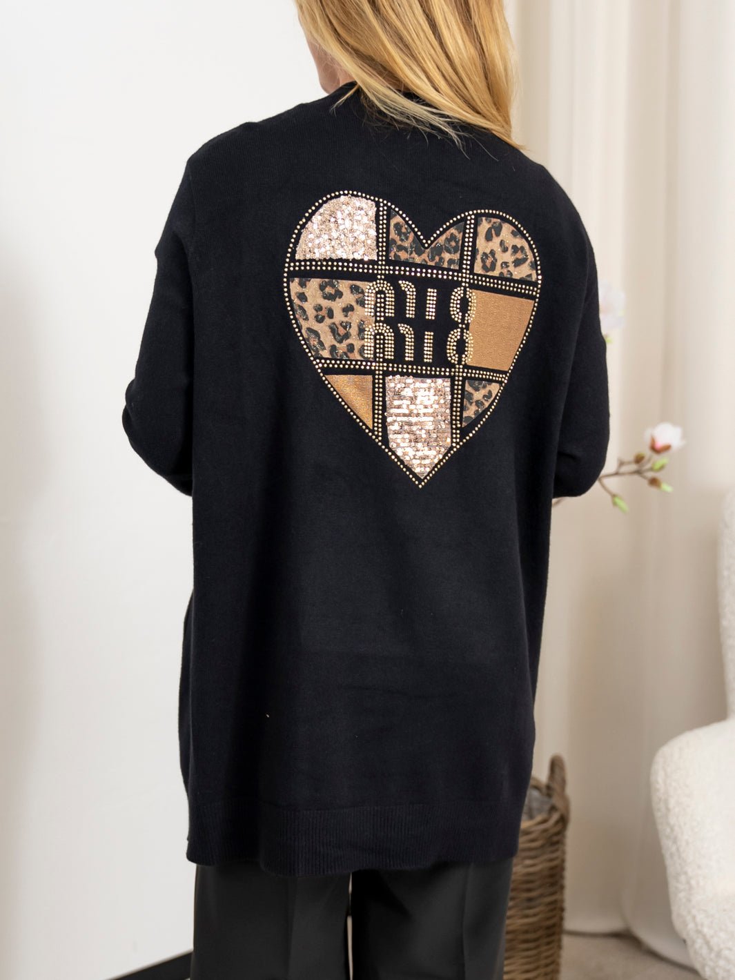 Noel cardigan sort - Online - Mode