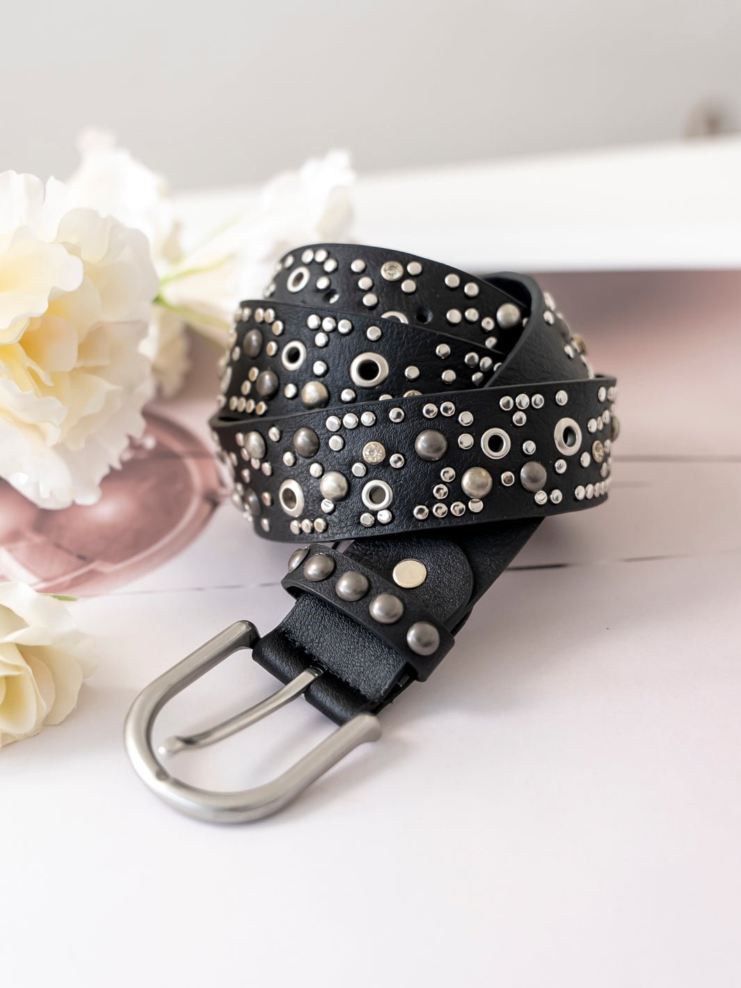 Nora bælte black - Online - Mode