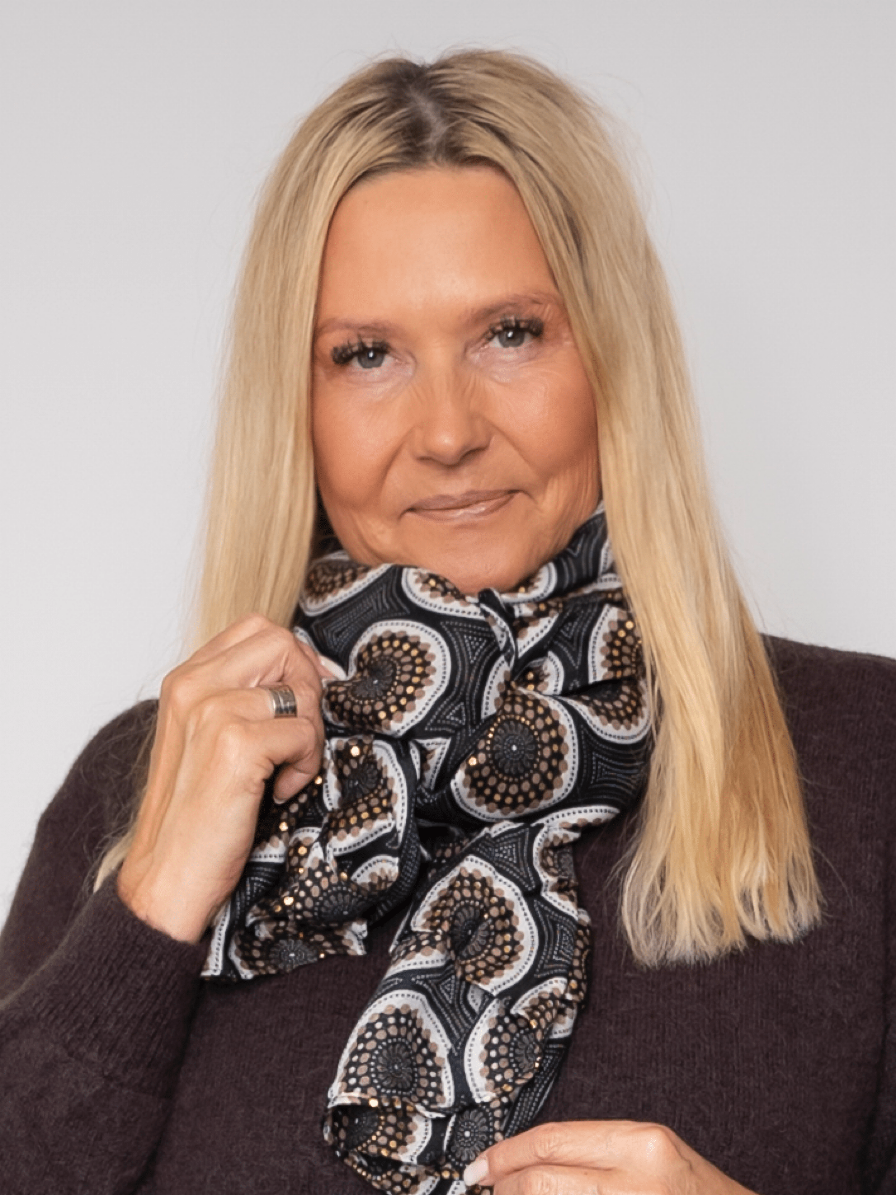 Rachell scarf black - Online-Mode