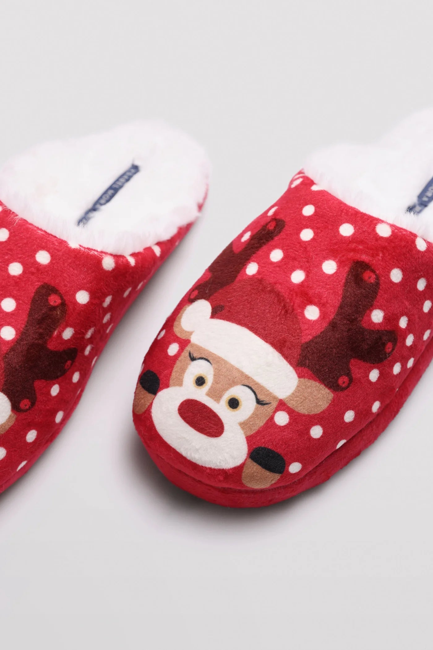 Rudolf Cozy Slippers red - Online - Mode