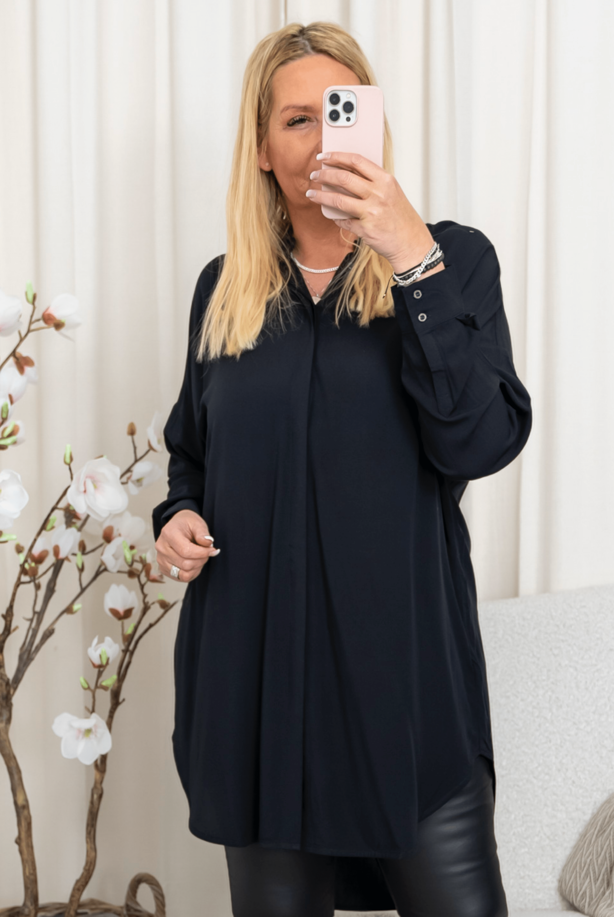 Soft Rebels SRfreedom long shirt black - Online - Mode