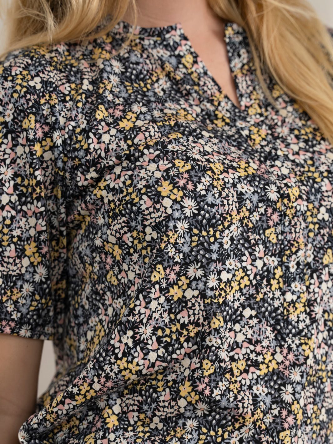 Soya Concept Felicity AOP 467 t - shirt rose mix - Online - Mode