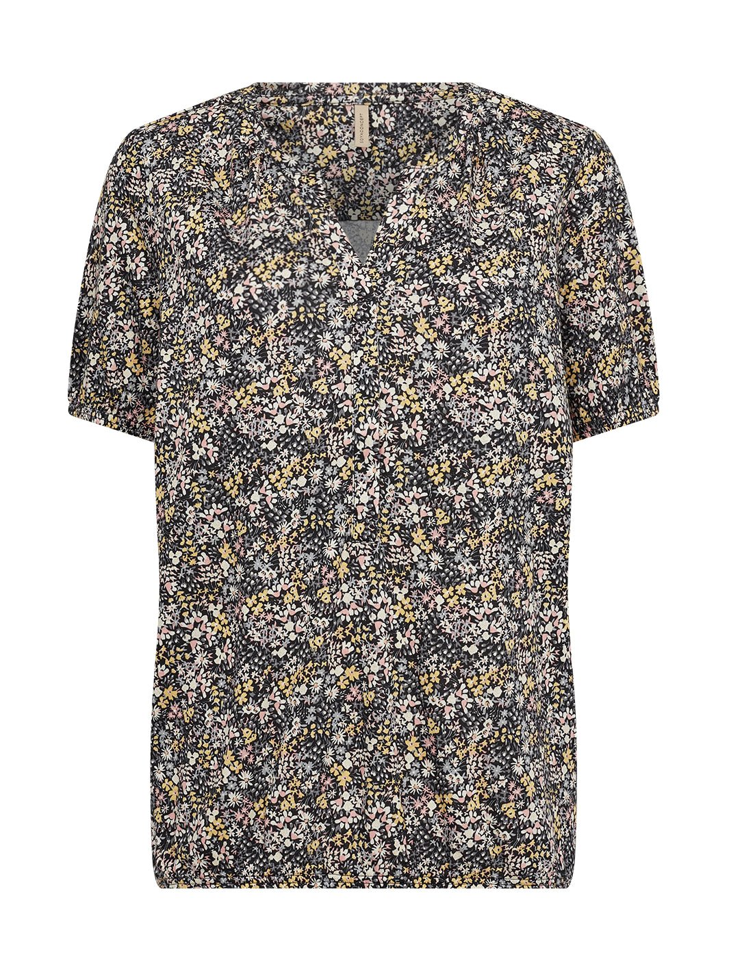 Soya Concept Felicity AOP 467 t - shirt rose mix - Online - Mode