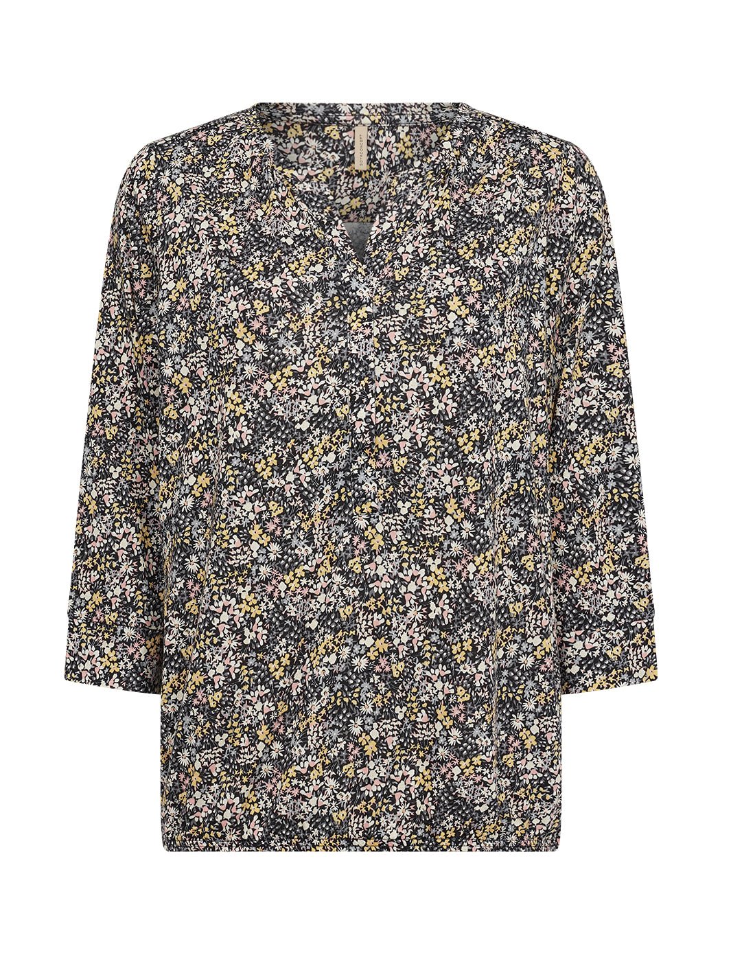 Soya Concept Felicity AOP 468 blouse rose mix - Online - Mode